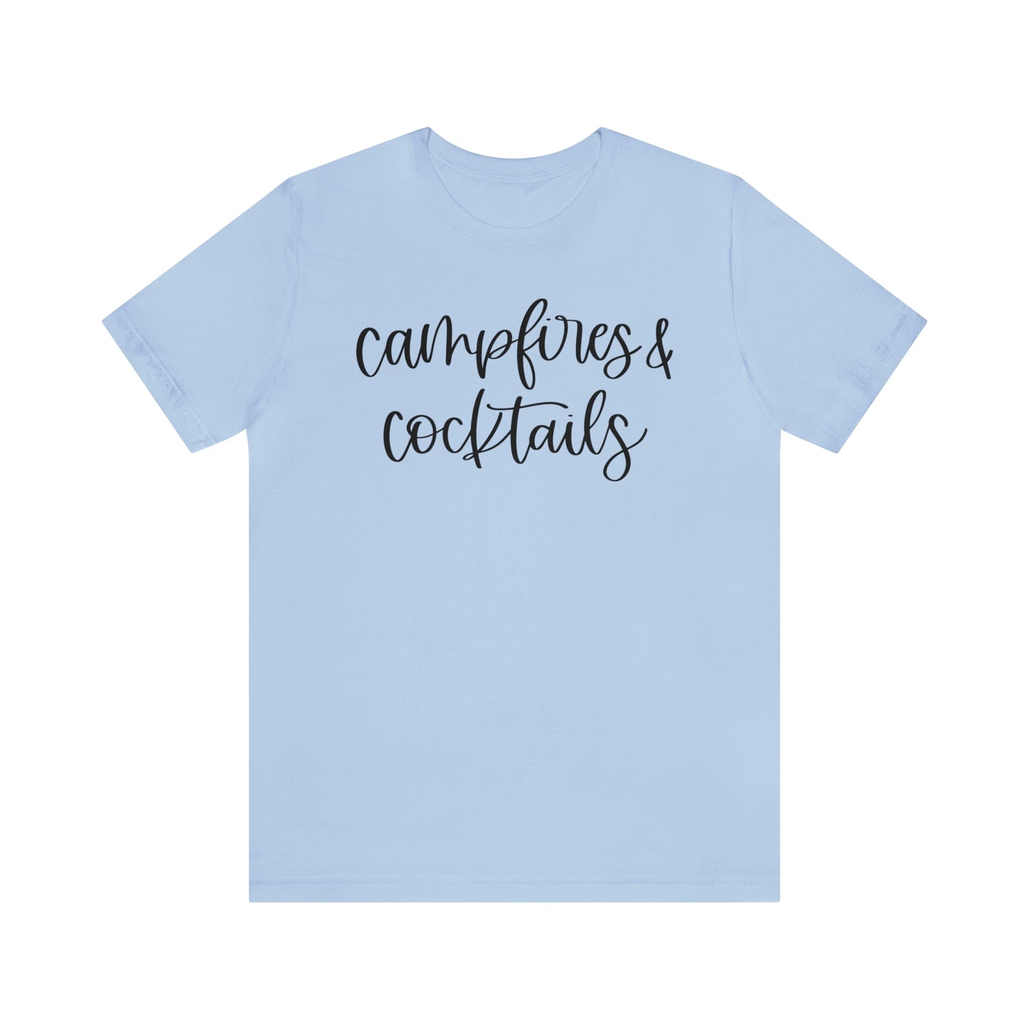 Campfire and Cocktails Short Sleeve Tee