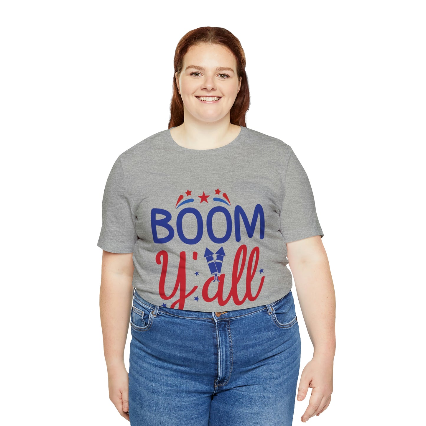 Unisex Sunshine Lasso Boom Yall Jersey Short Sleeve Tee