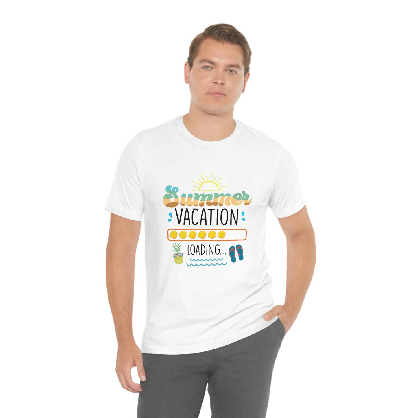 Summer Vacation Unisex Jersey Short Sleeve Tee