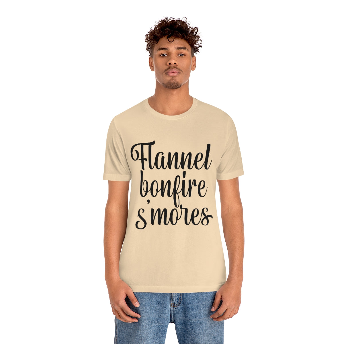 Flannel Bonfires S'mores Tee