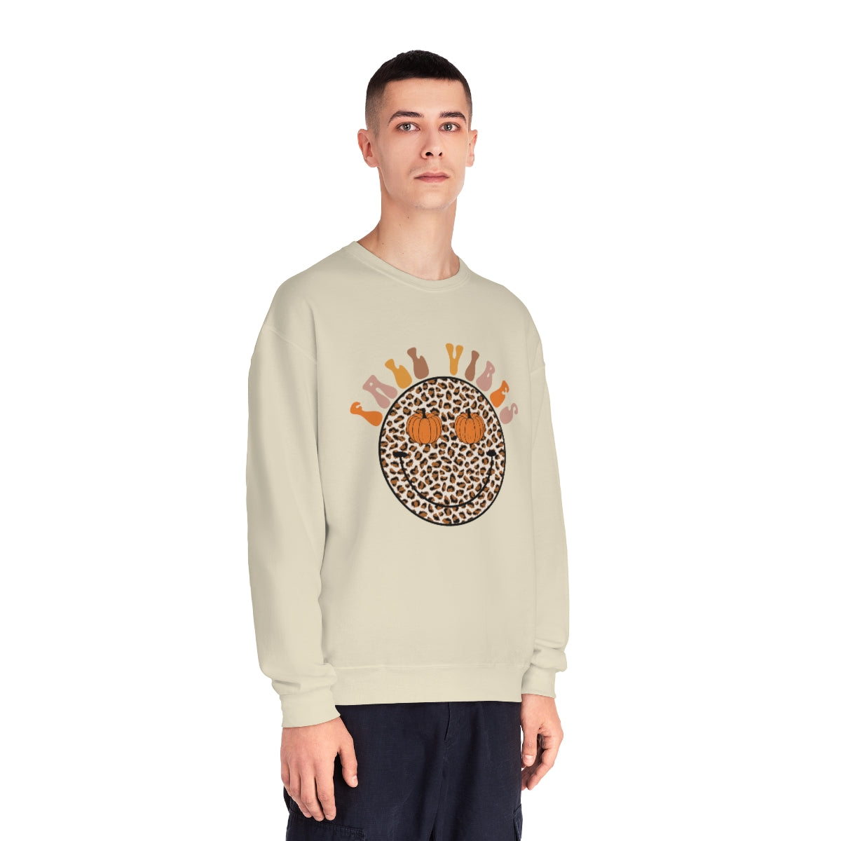 Fall Vibes Smiley Sweatshirt