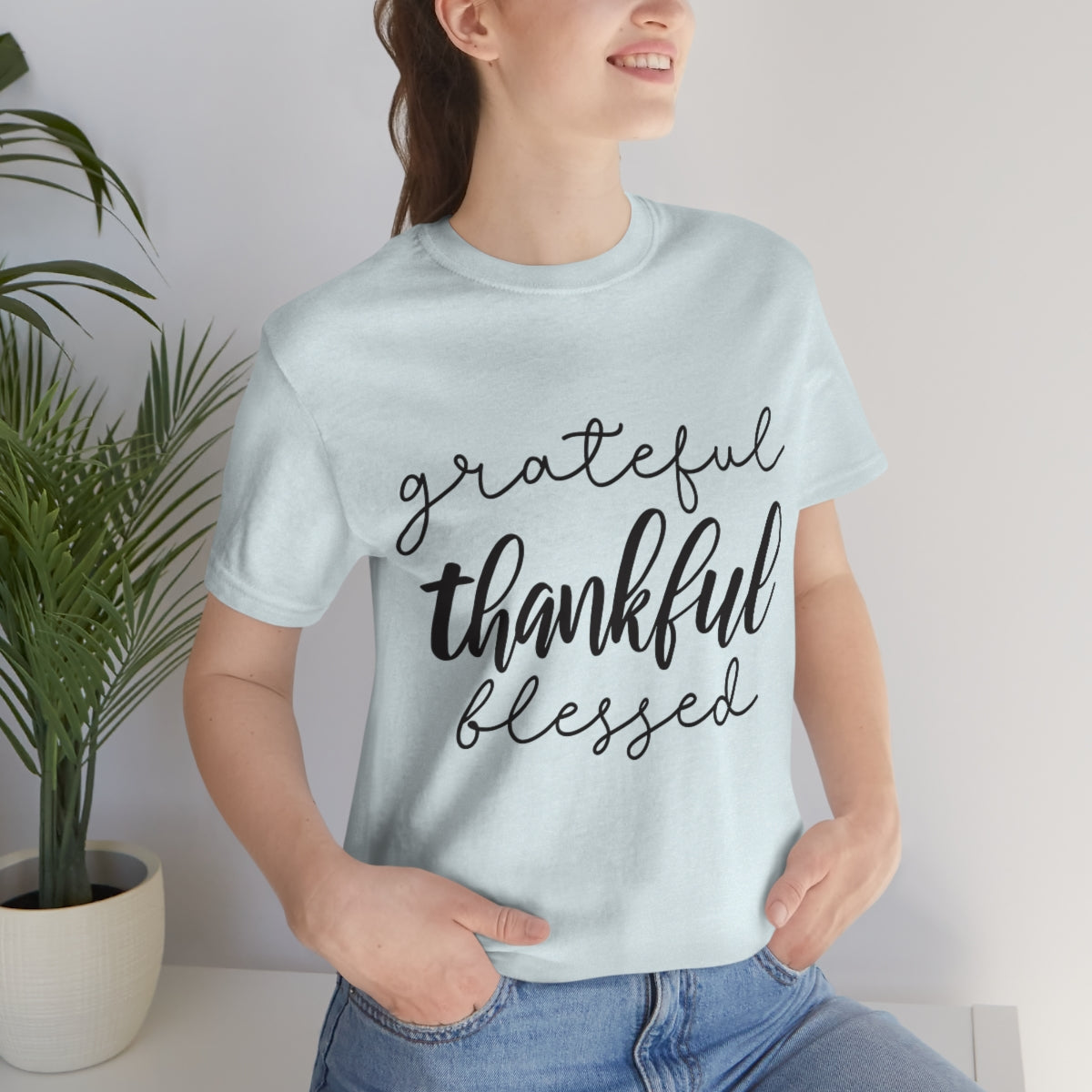 Grateful Thankful Blessed Tee