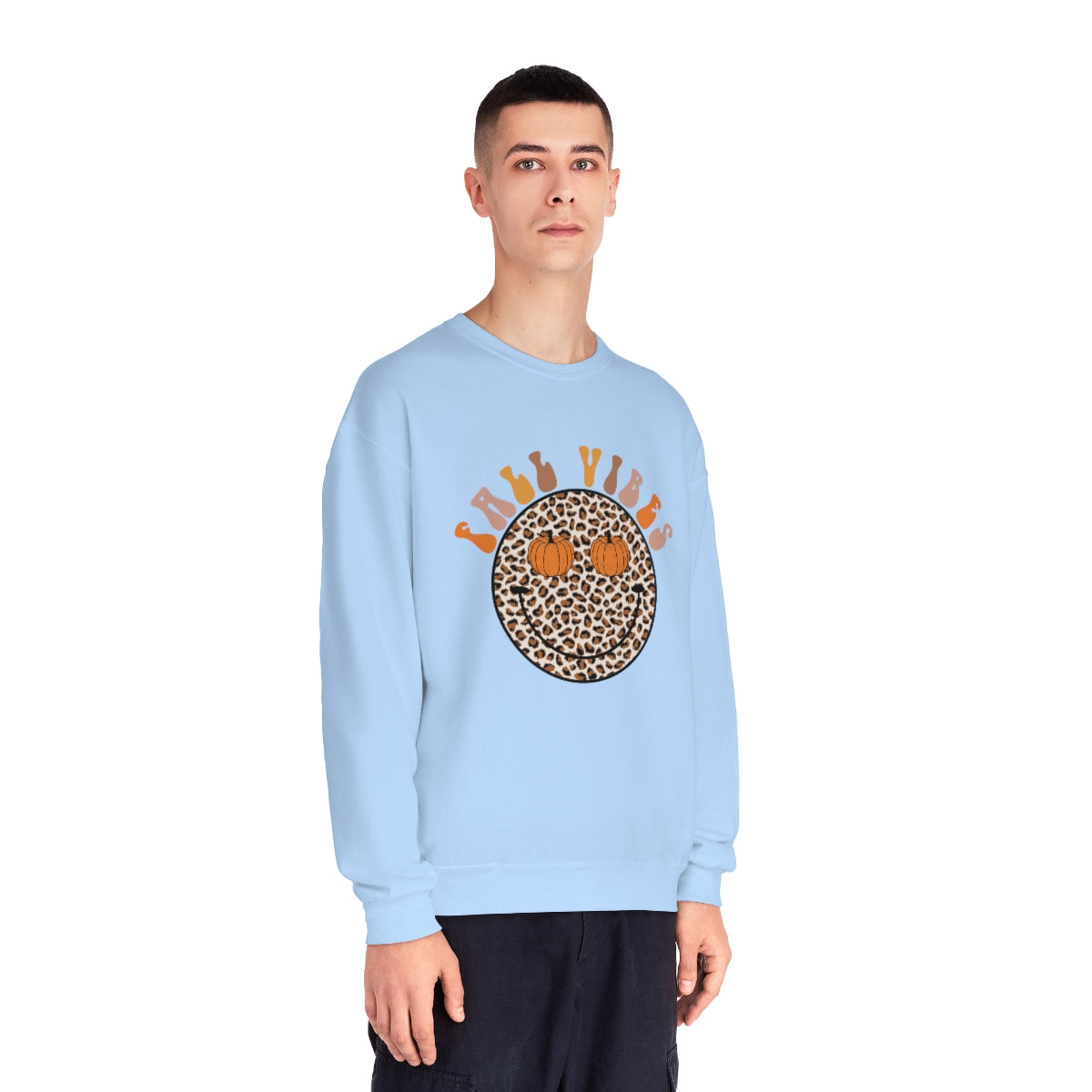 Fall Vibes Smiley Sweatshirt