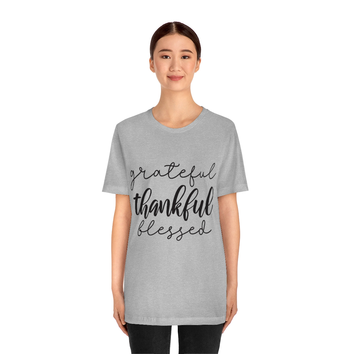 Grateful Thankful Blessed Tee