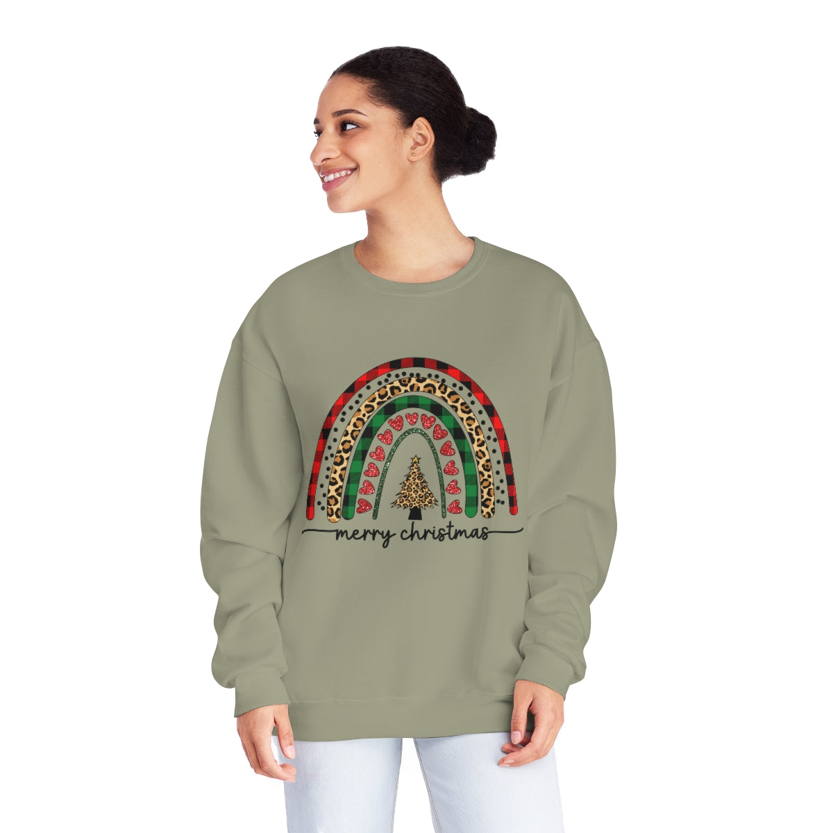 Merry Xmas Rainbow Sweatshirt