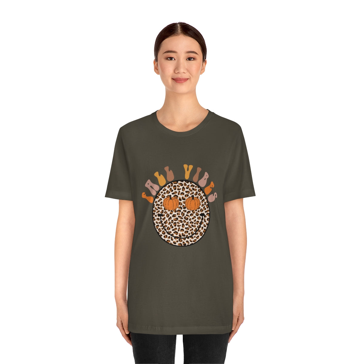 Fall Vibes Smiley Tee