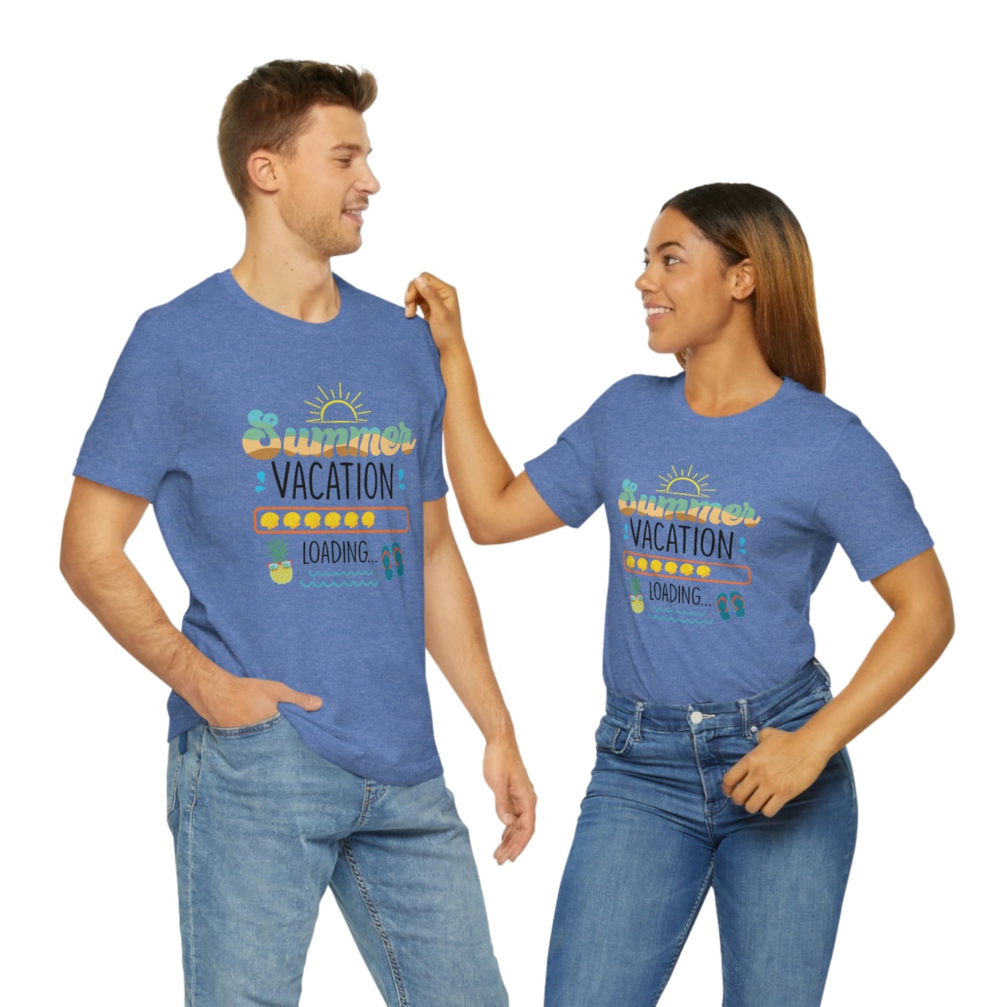 Summer Vacation Unisex Jersey Short Sleeve Tee