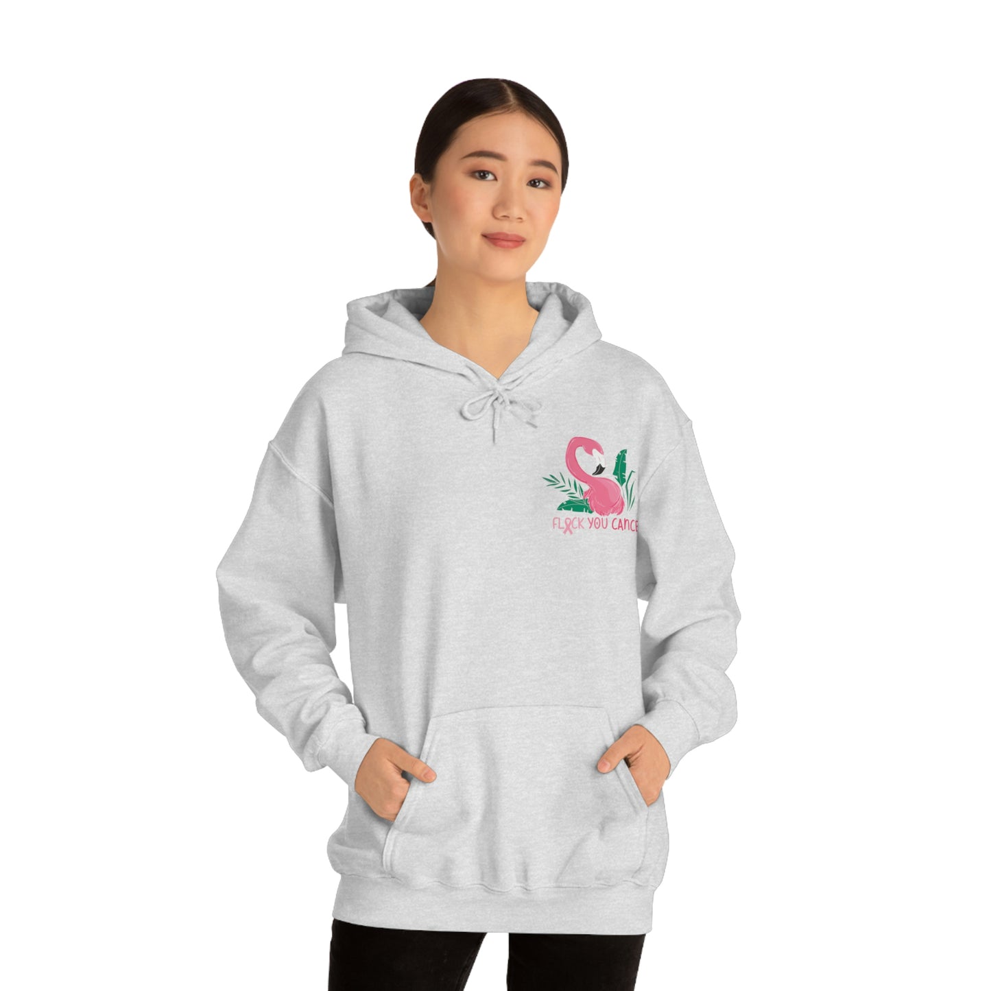 Flock You Cancer Unisex Heavy Blend™ Hooded Sweatshirt