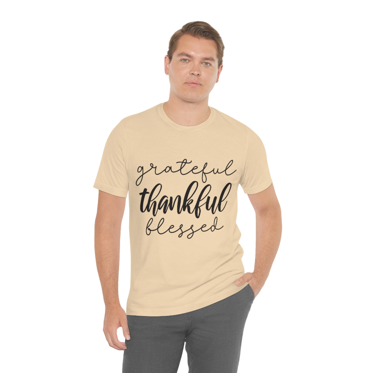 Grateful Thankful Blessed Tee