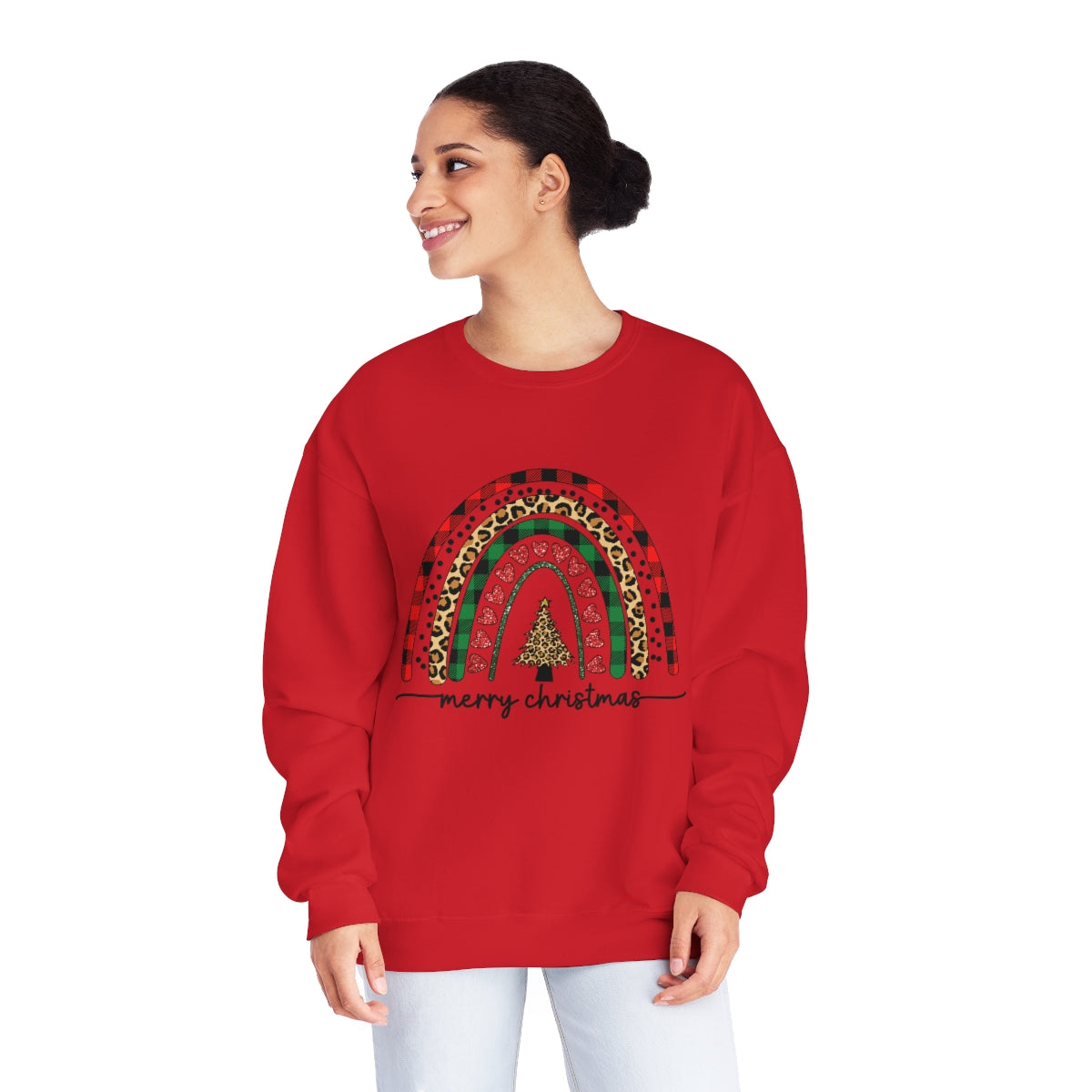 Merry Xmas Rainbow Sweatshirt