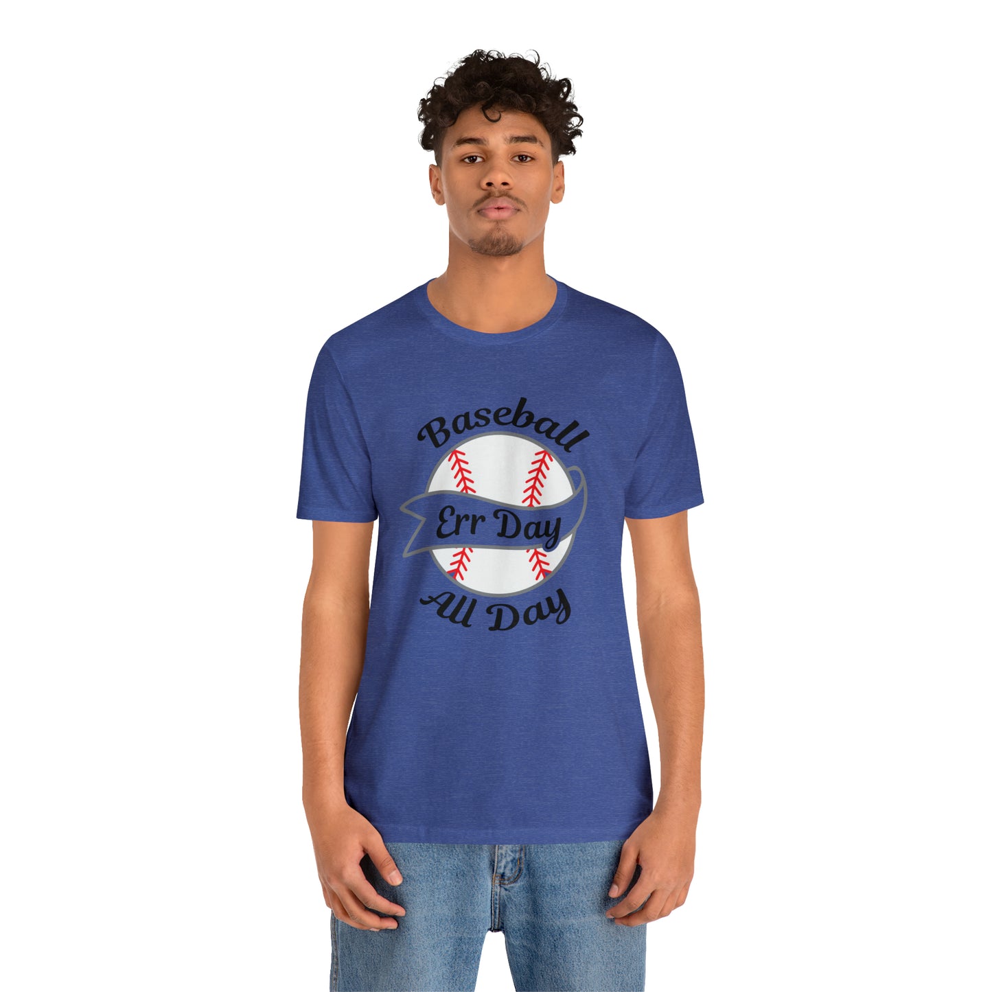 Baseball All Day Err Day Jersey Short Sleeve Tee