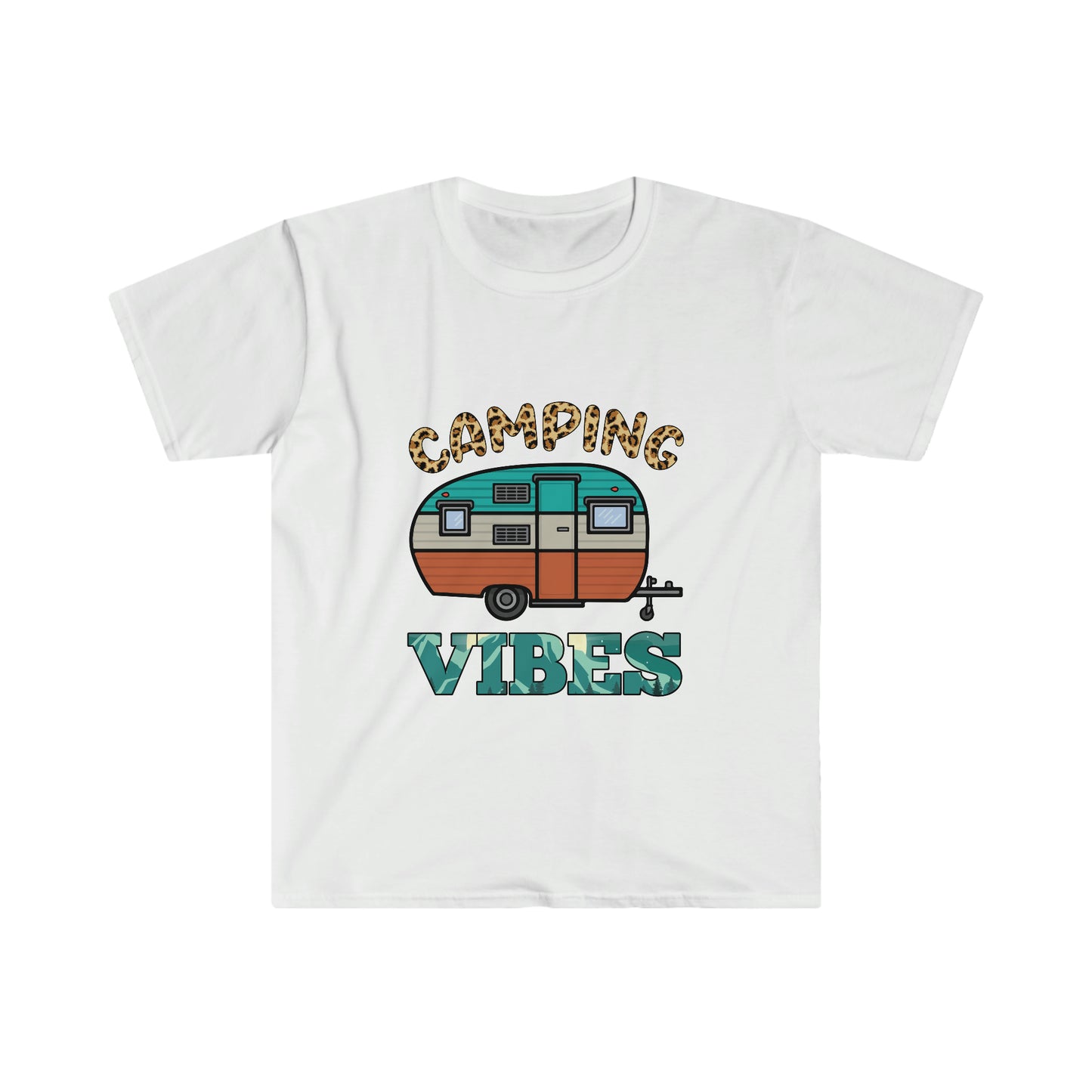 Camping Vibes Unisex Softstyle T-Shirt