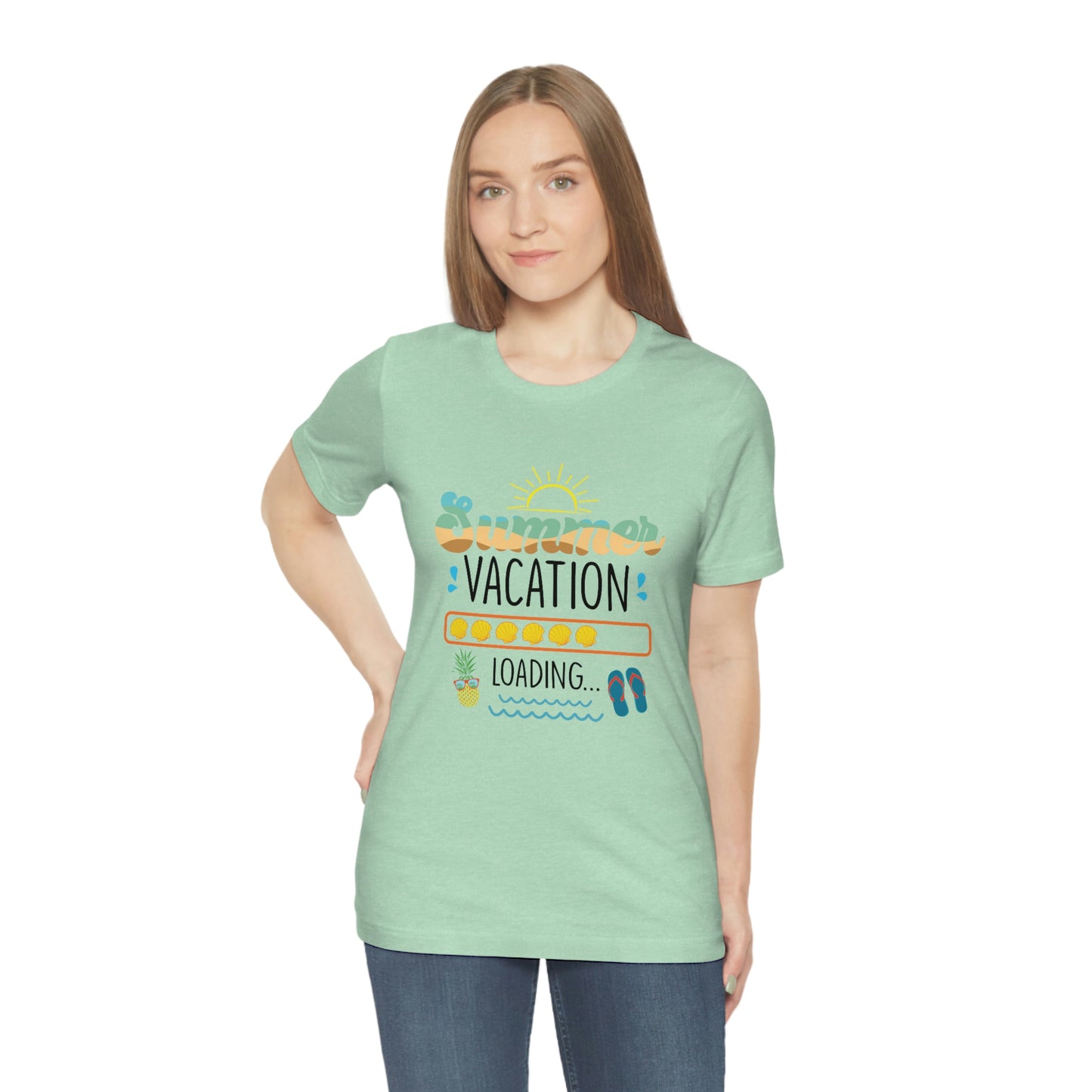 Summer Vacation Unisex Jersey Short Sleeve Tee