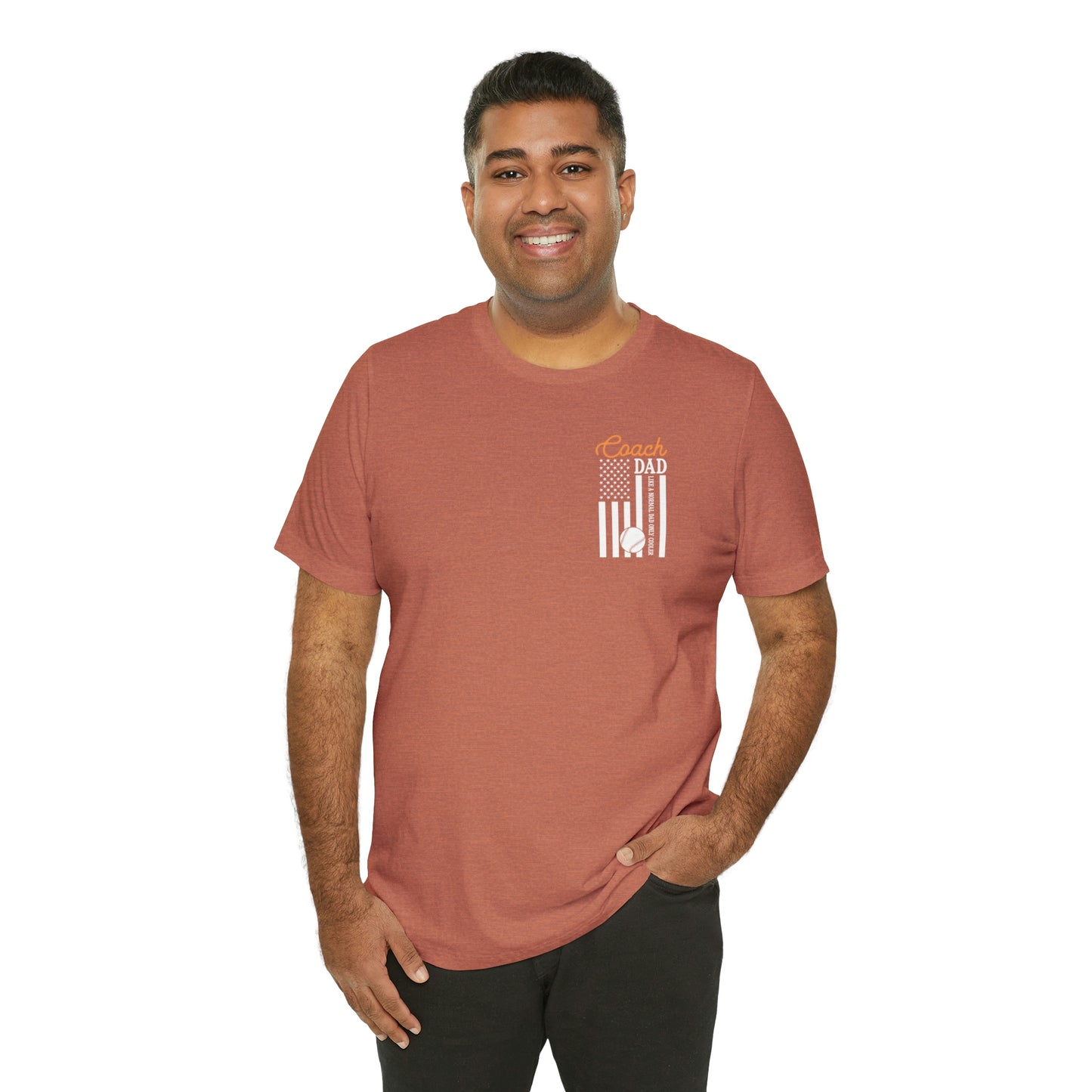 COACH DAD - Like a regular dad, only coolerShort Sleeve Tee