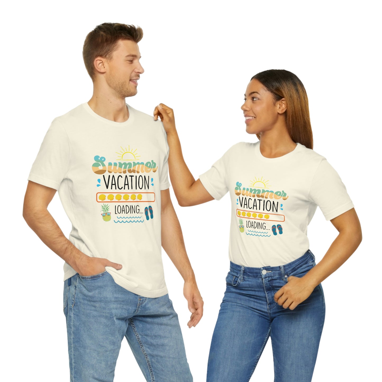 Summer Vacation Unisex Jersey Short Sleeve Tee