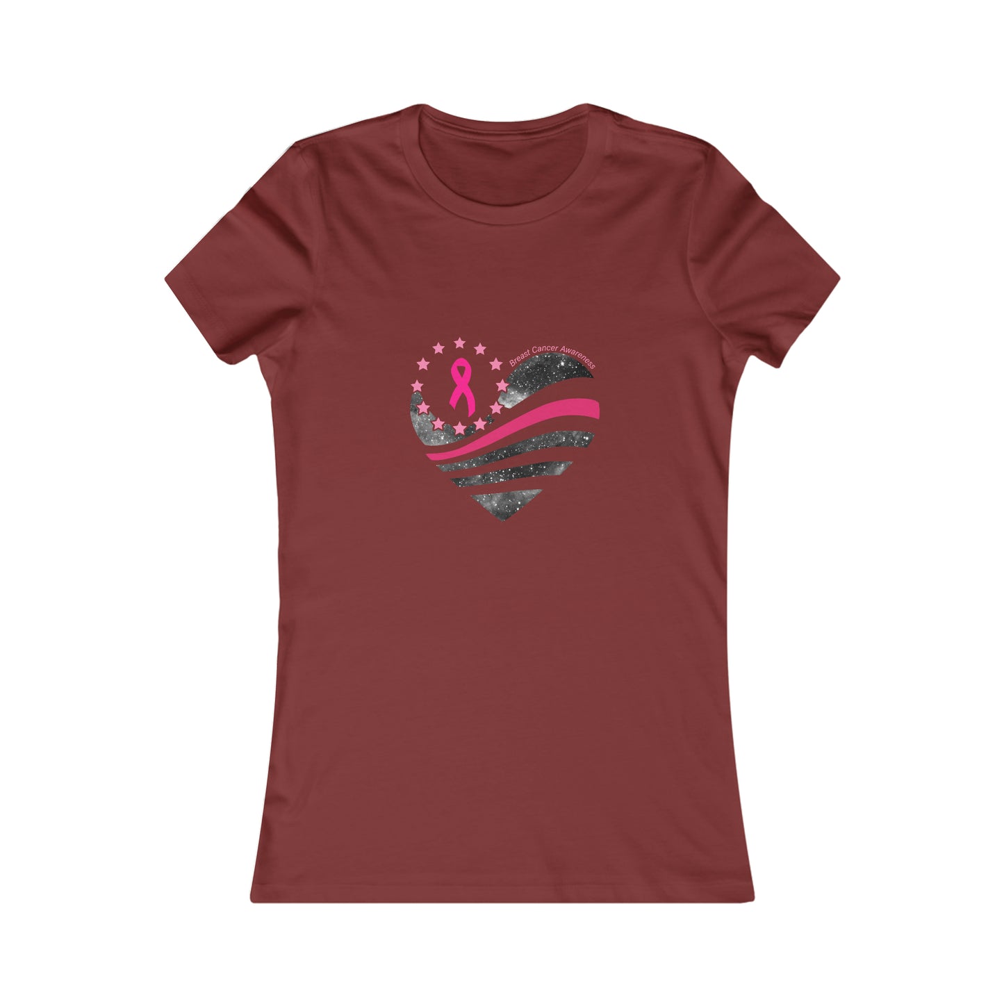 Women's Pink Ribbon Favorite Tee