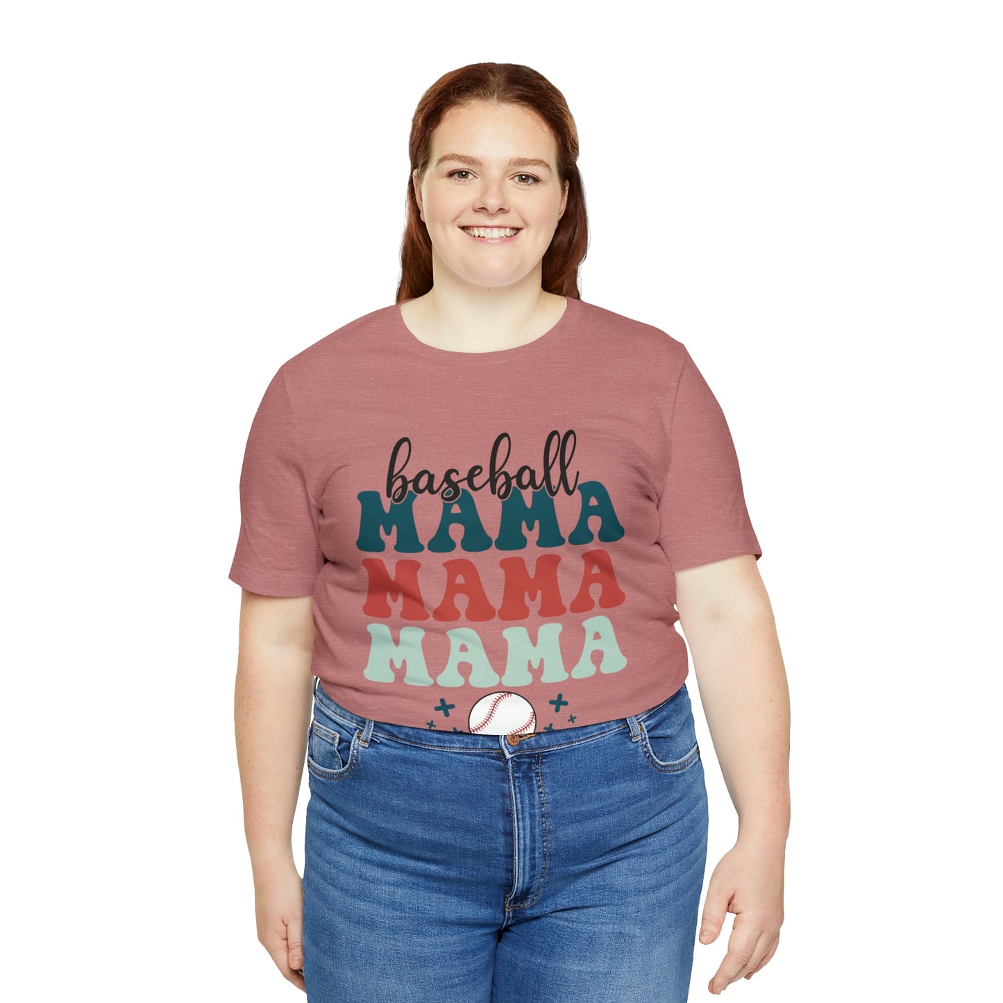 Baseball Mama Short Sleeve Tee