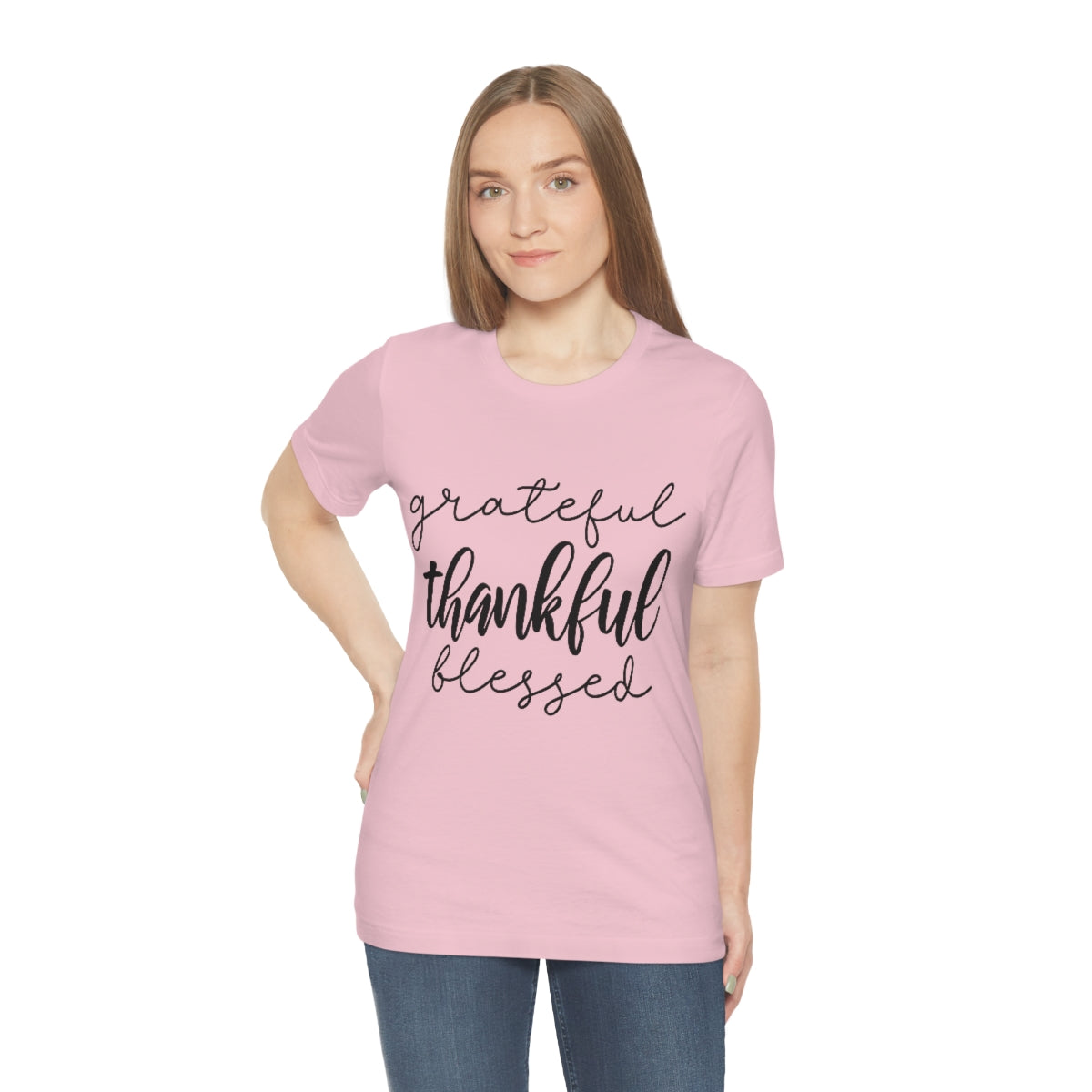 Grateful Thankful Blessed Tee