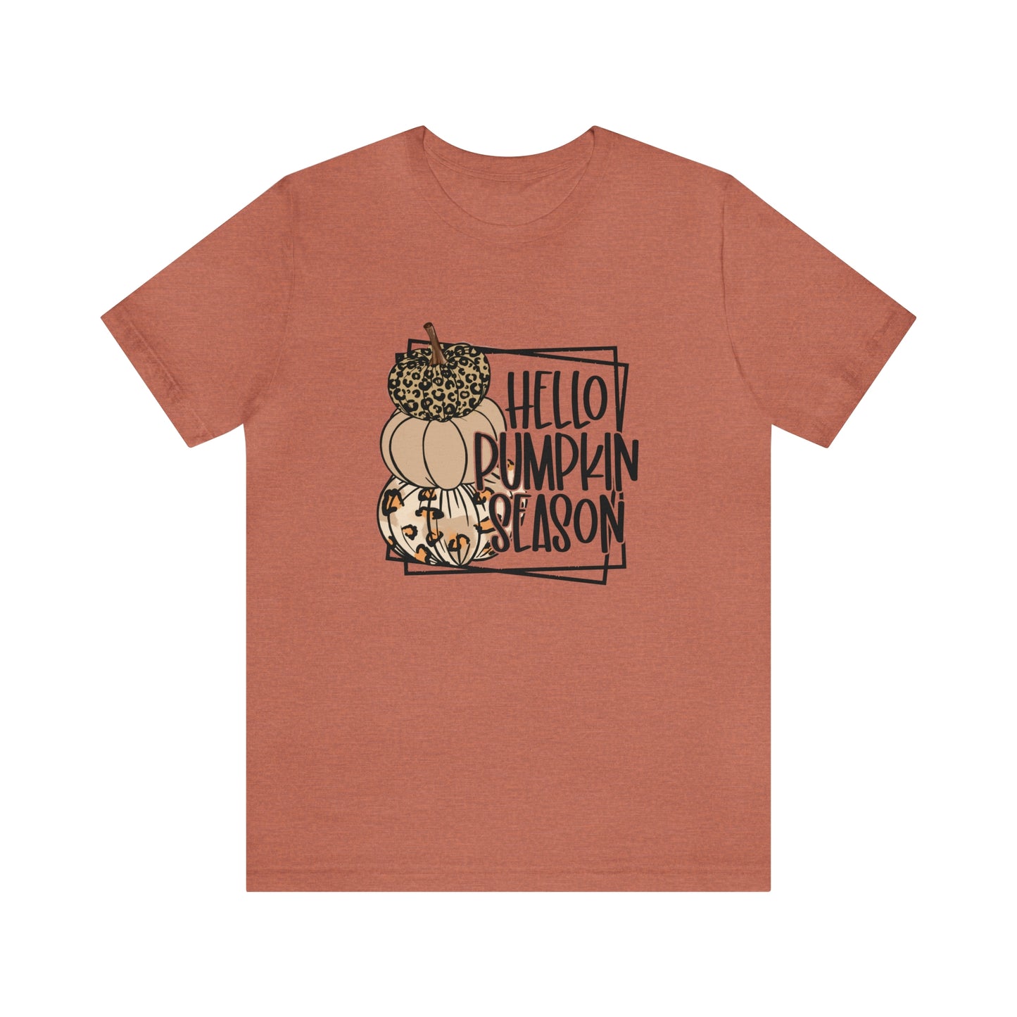 Hello Pumpkin Season Unisex Tee