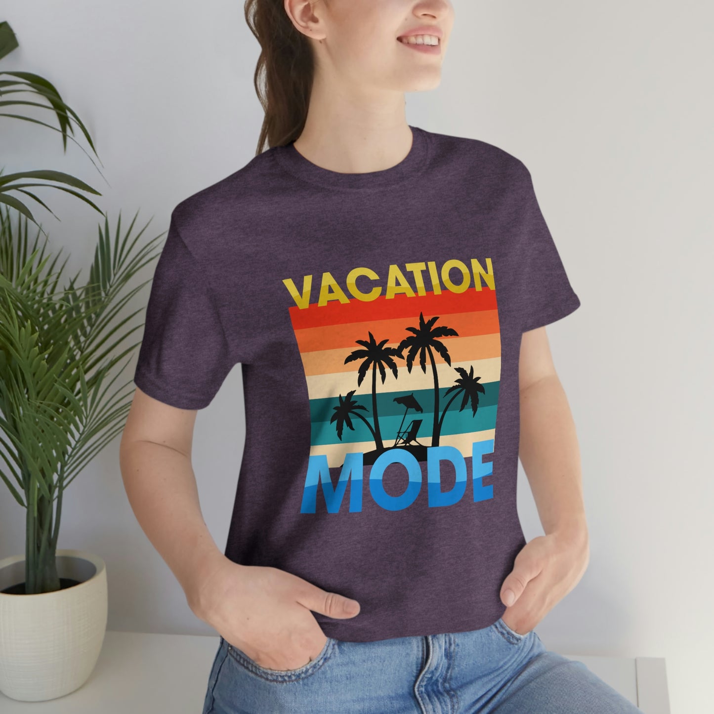 VACATION MODE Unisex Jersey Short Sleeve Tee