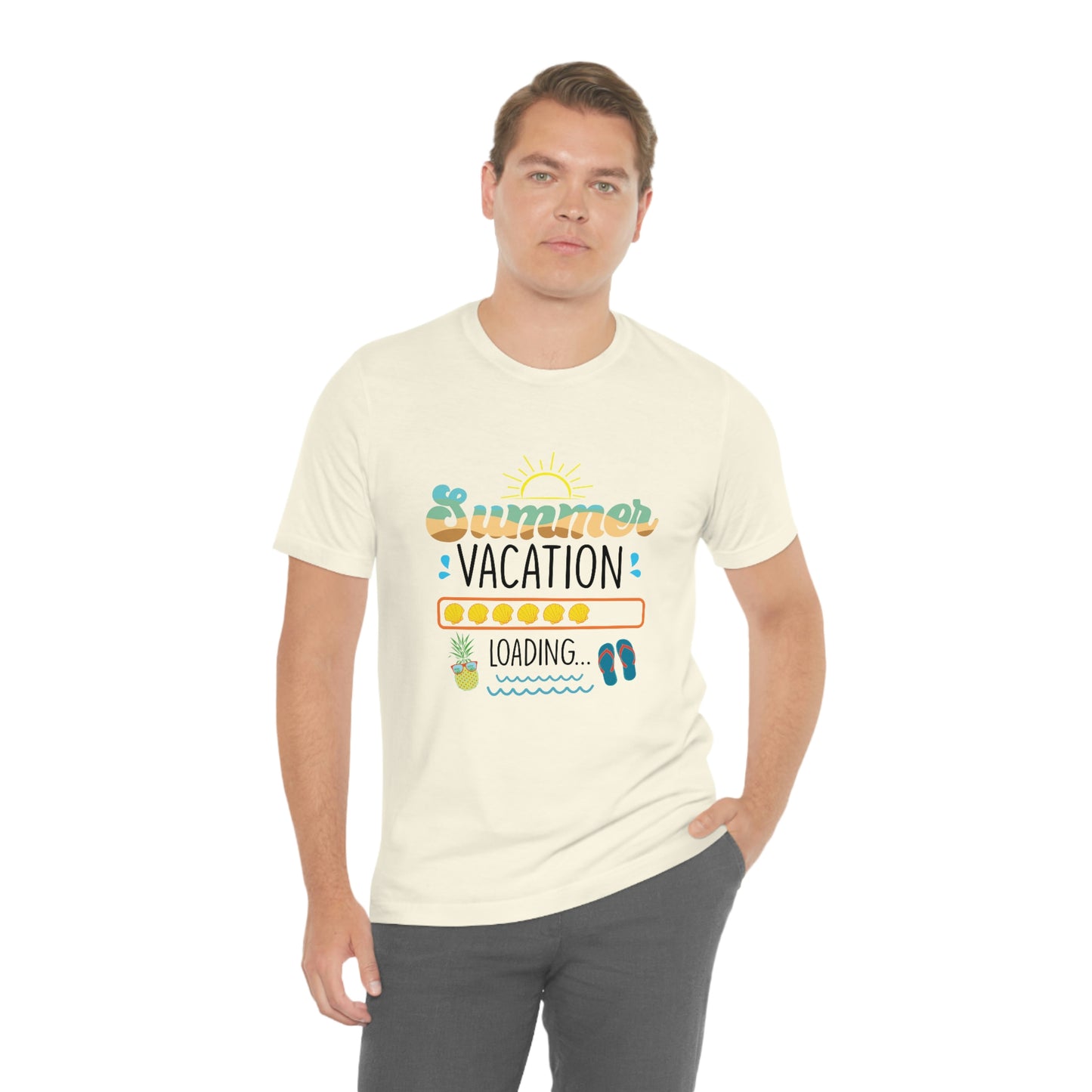 Summer Vacation Unisex Jersey Short Sleeve Tee