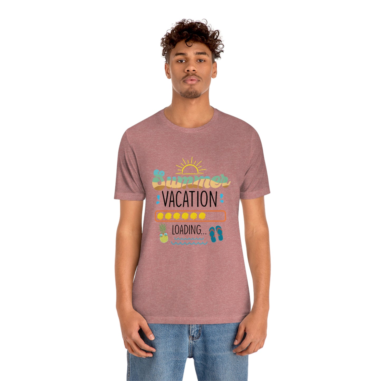 Summer Vacation Unisex Jersey Short Sleeve Tee