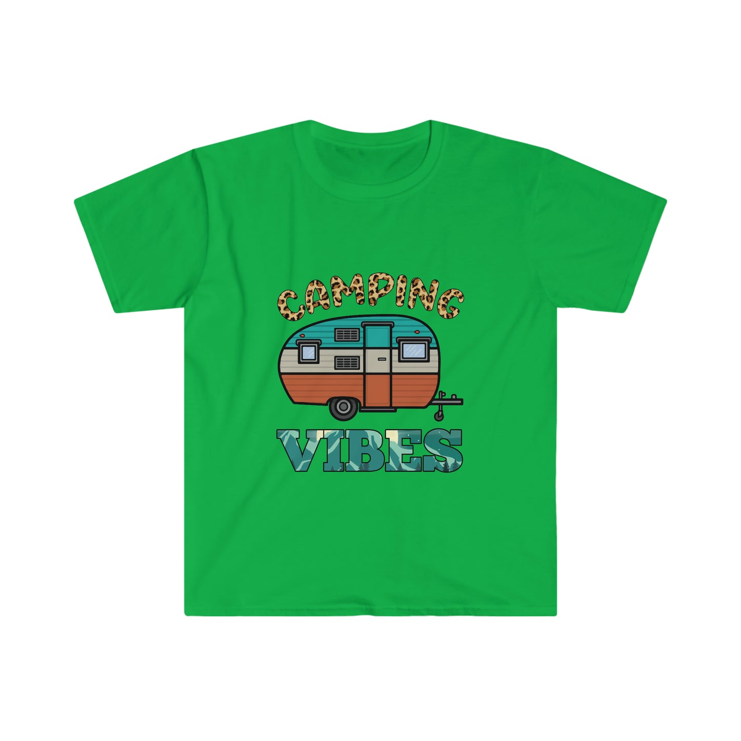 Camping Vibes Unisex Softstyle T-Shirt