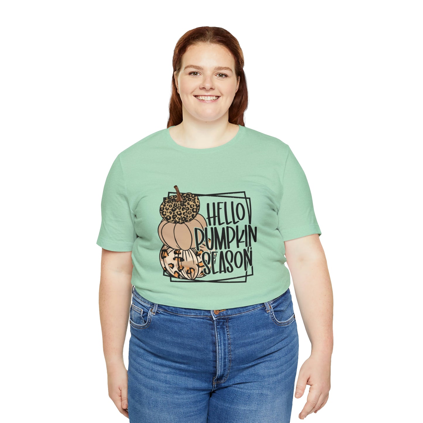 Hello Pumpkin Season Unisex Tee