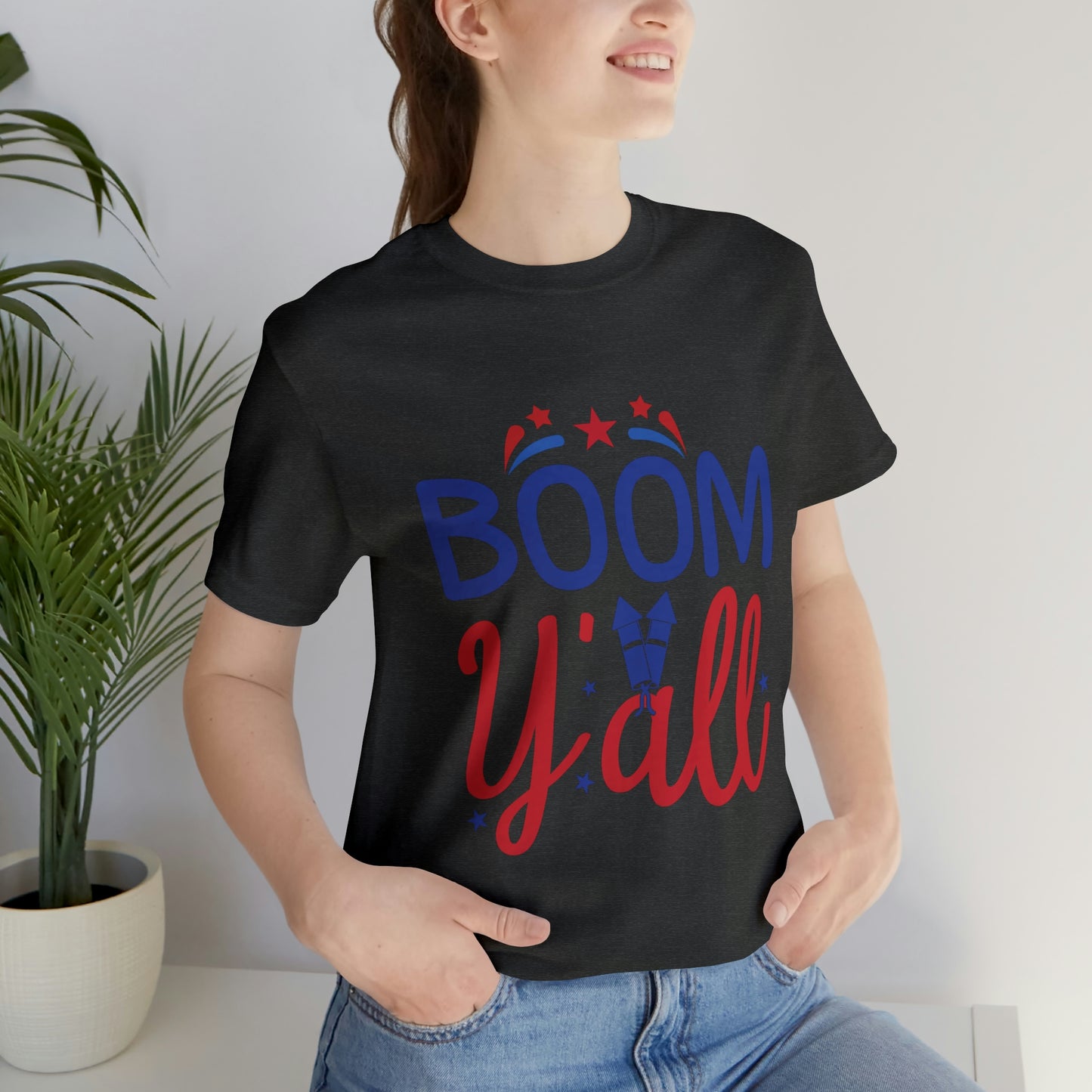 Unisex Sunshine Lasso Boom Yall Jersey Short Sleeve Tee