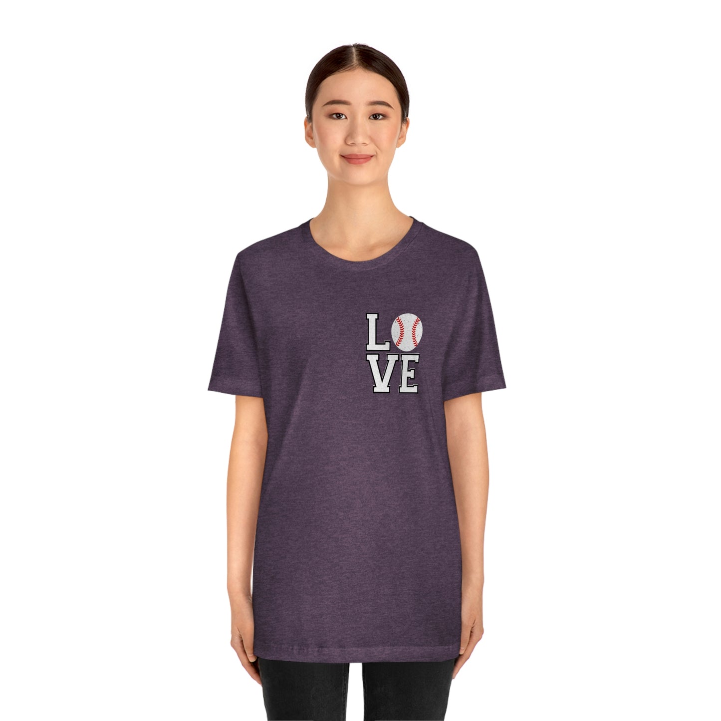 Baseball Love Short Sleeve Tee