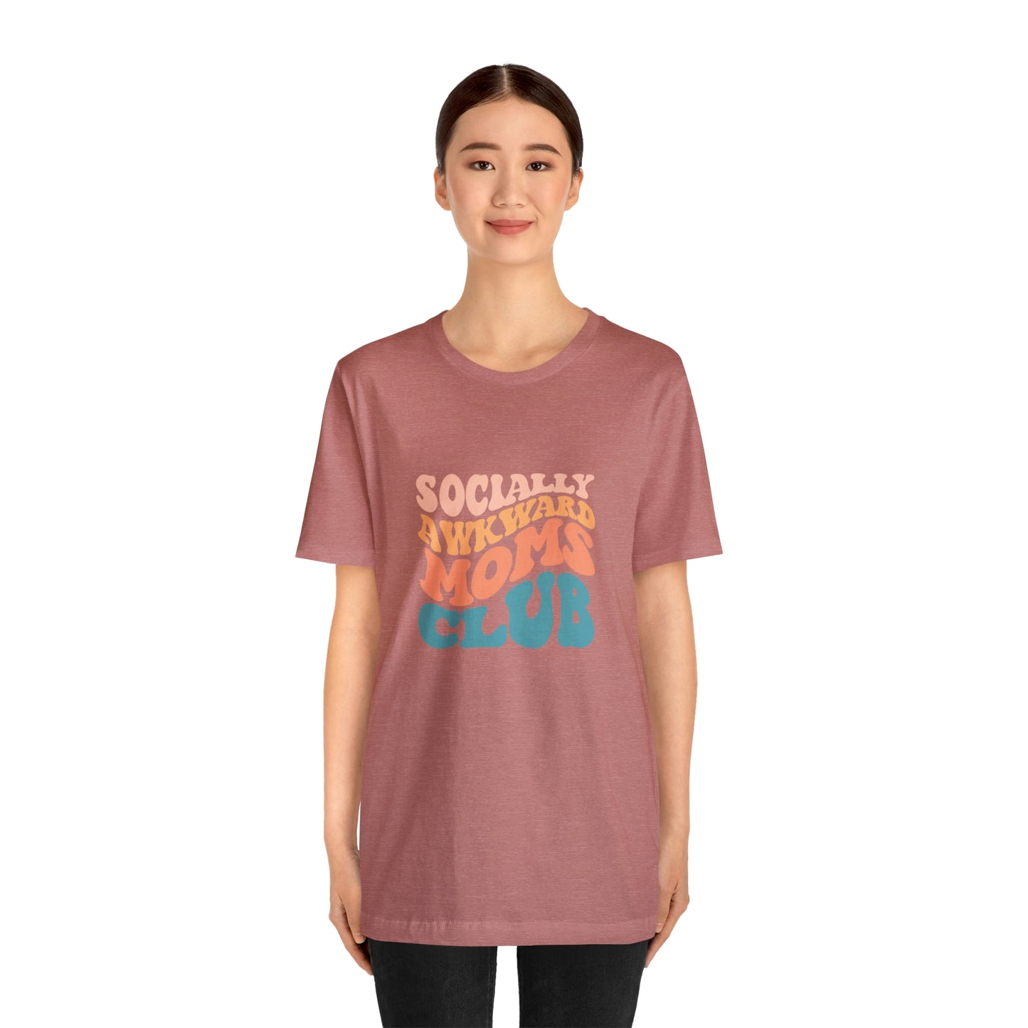 Socially Awkward Moms Club Short Sleeve Tee