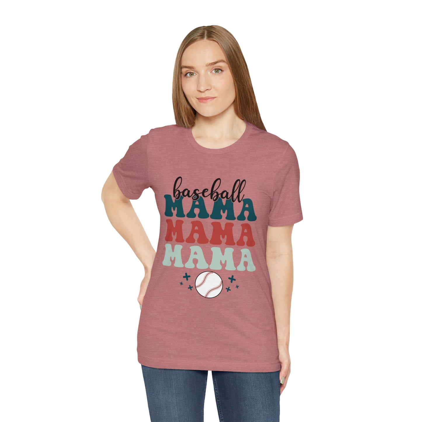 Baseball Mama Short Sleeve Tee