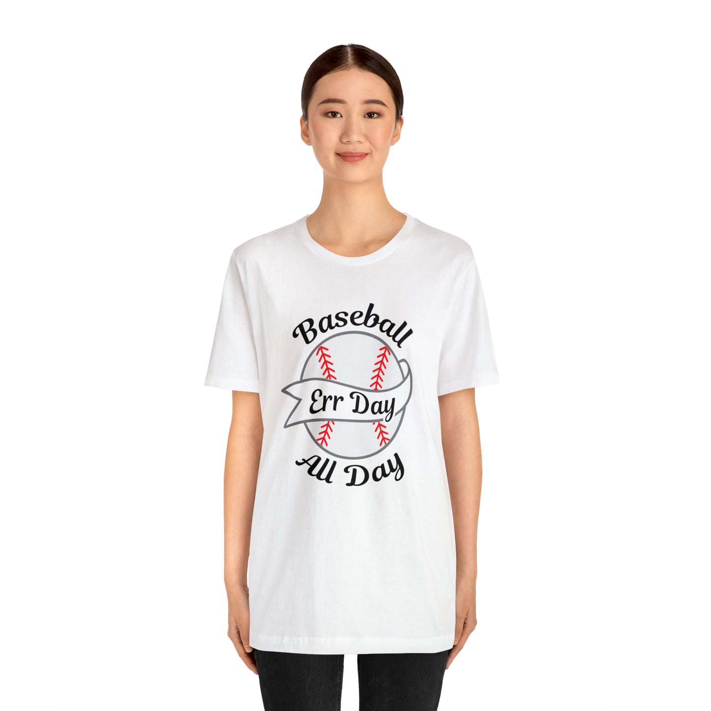 Baseball All Day Err Day Jersey Short Sleeve Tee