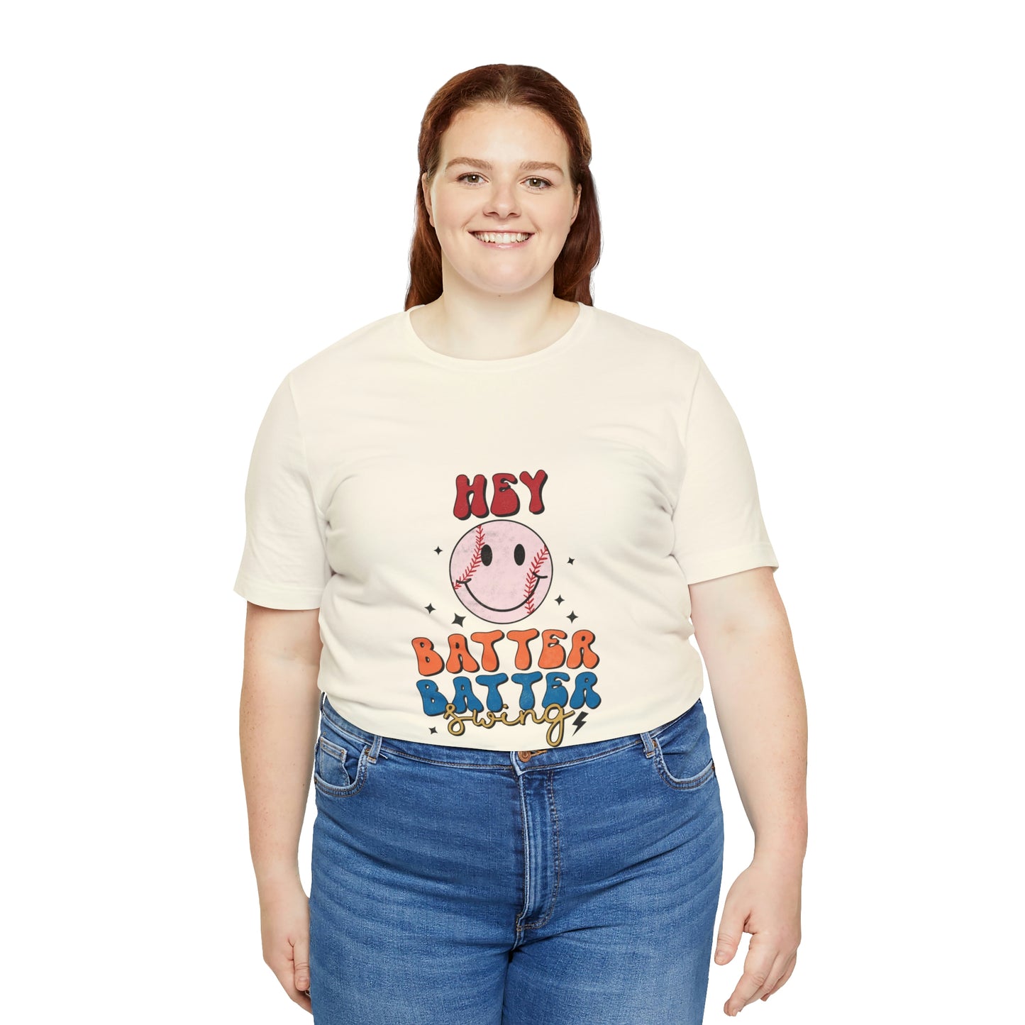 Hey Batter Batter Swing Short Sleeve Tee