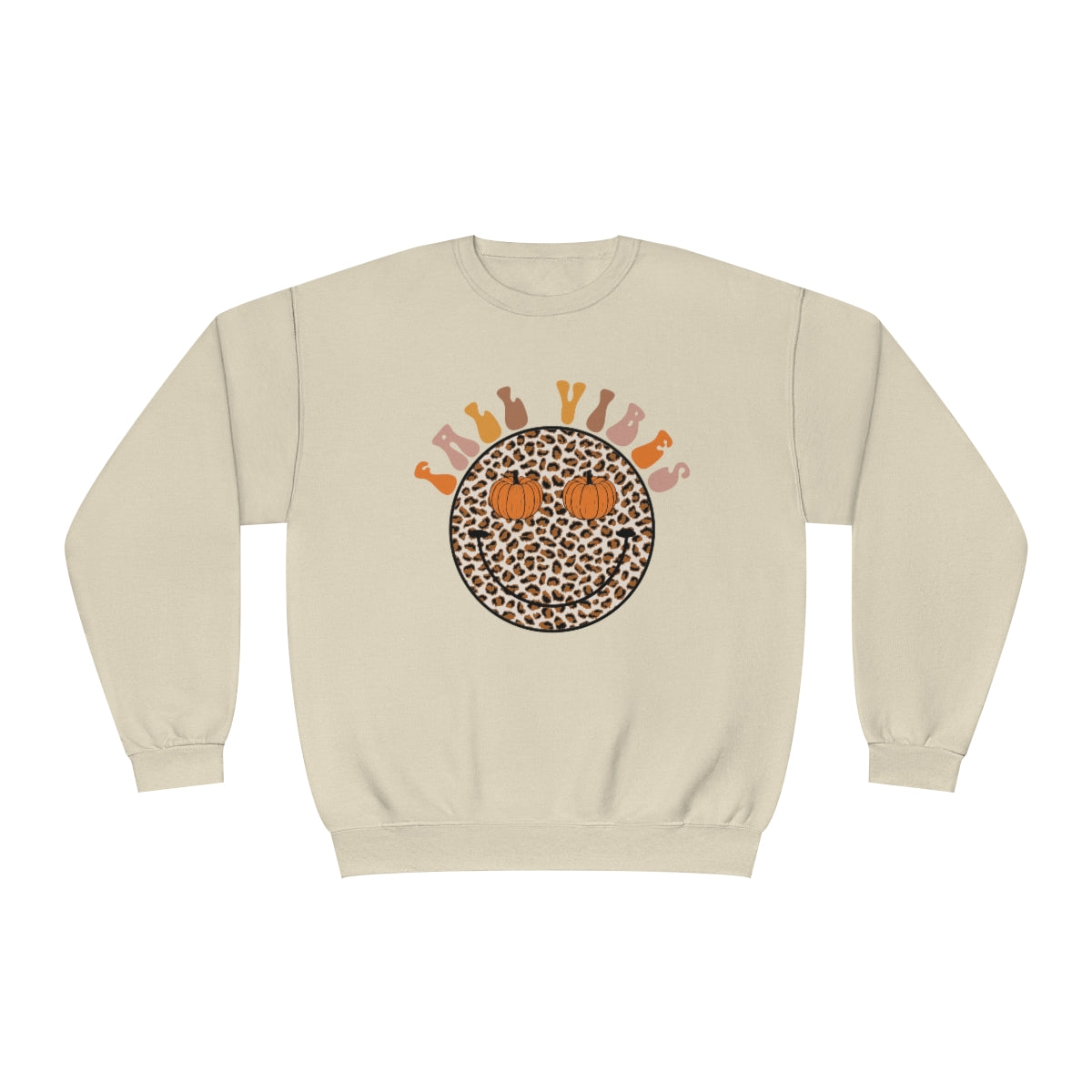 Fall Vibes Smiley Sweatshirt