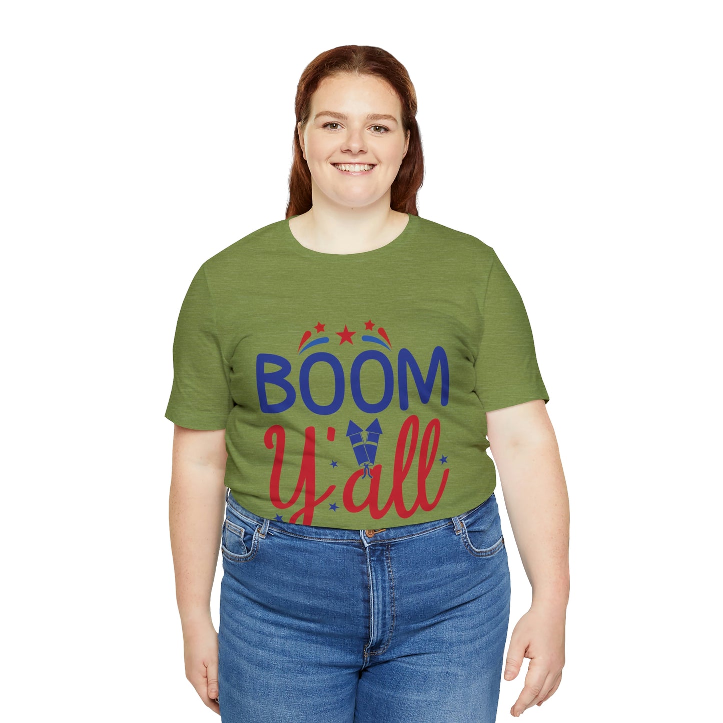 Unisex Sunshine Lasso Boom Yall Jersey Short Sleeve Tee