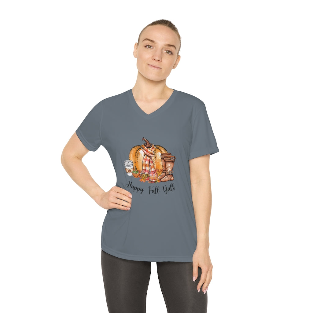 Ladies Happy Fall Active Tee