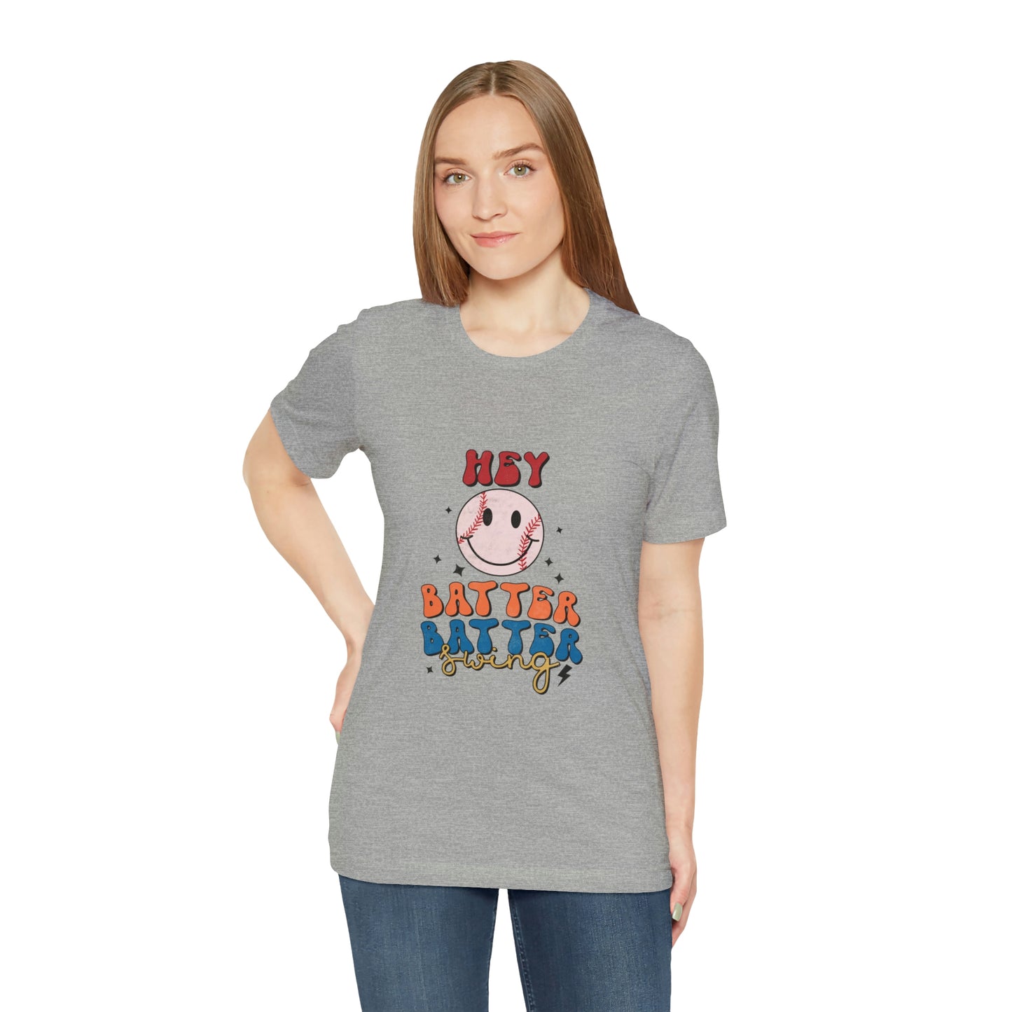 Hey Batter Batter Swing Short Sleeve Tee