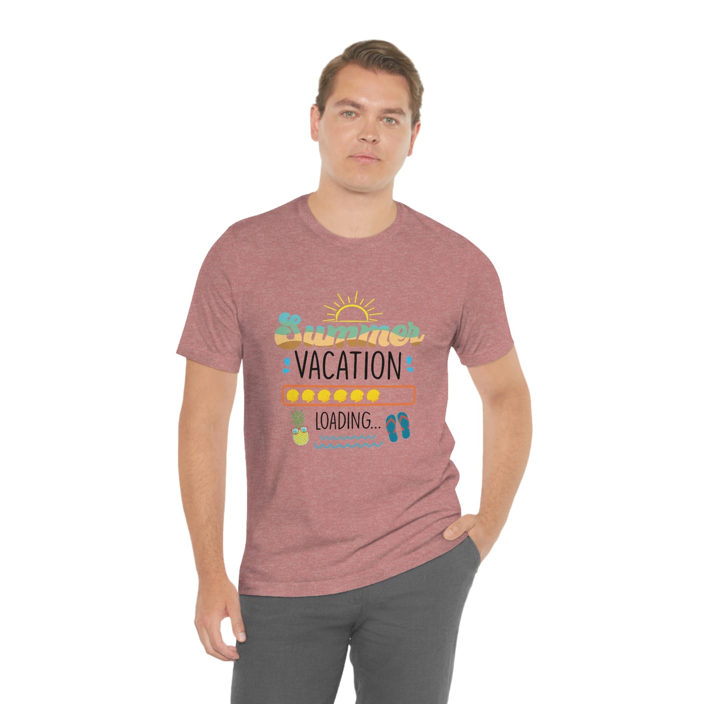 Summer Vacation Unisex Jersey Short Sleeve Tee