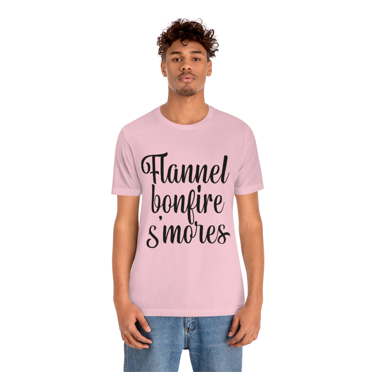 Flannel Bonfires S'mores Tee