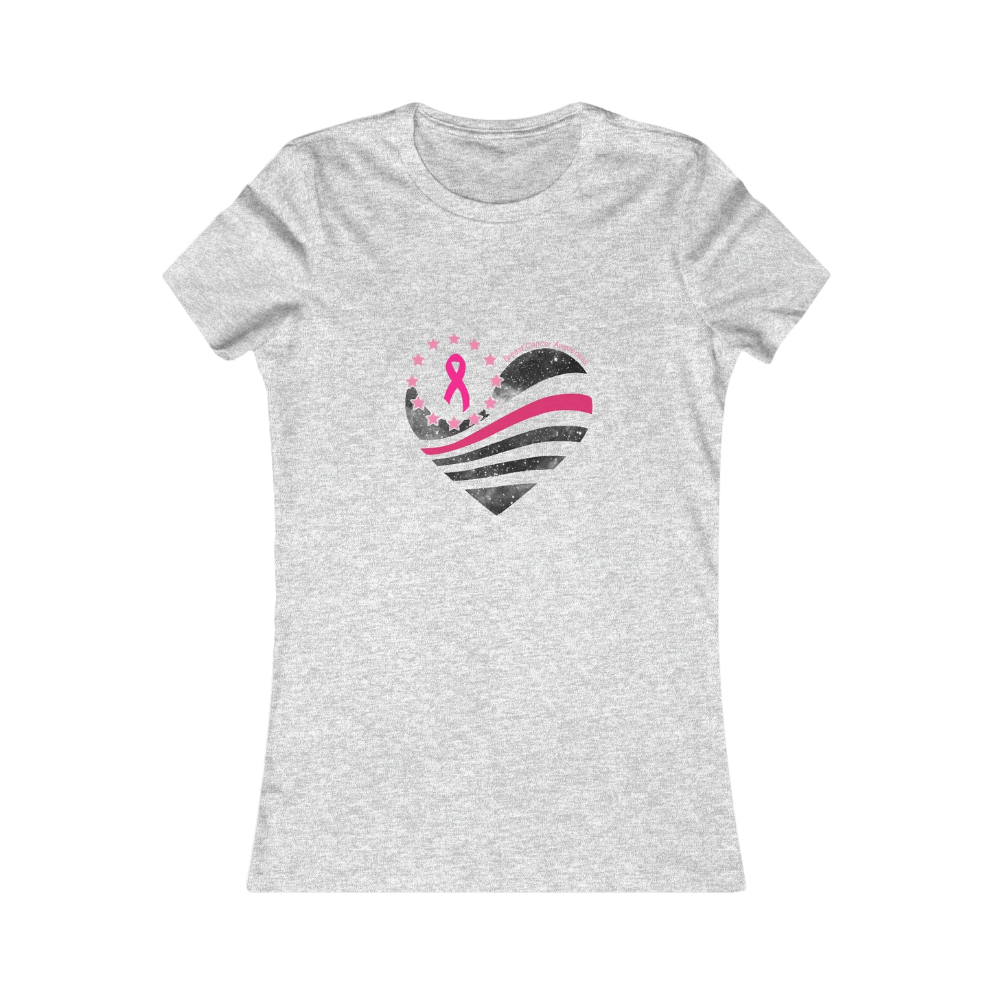 Women's Pink Ribbon Favorite Tee