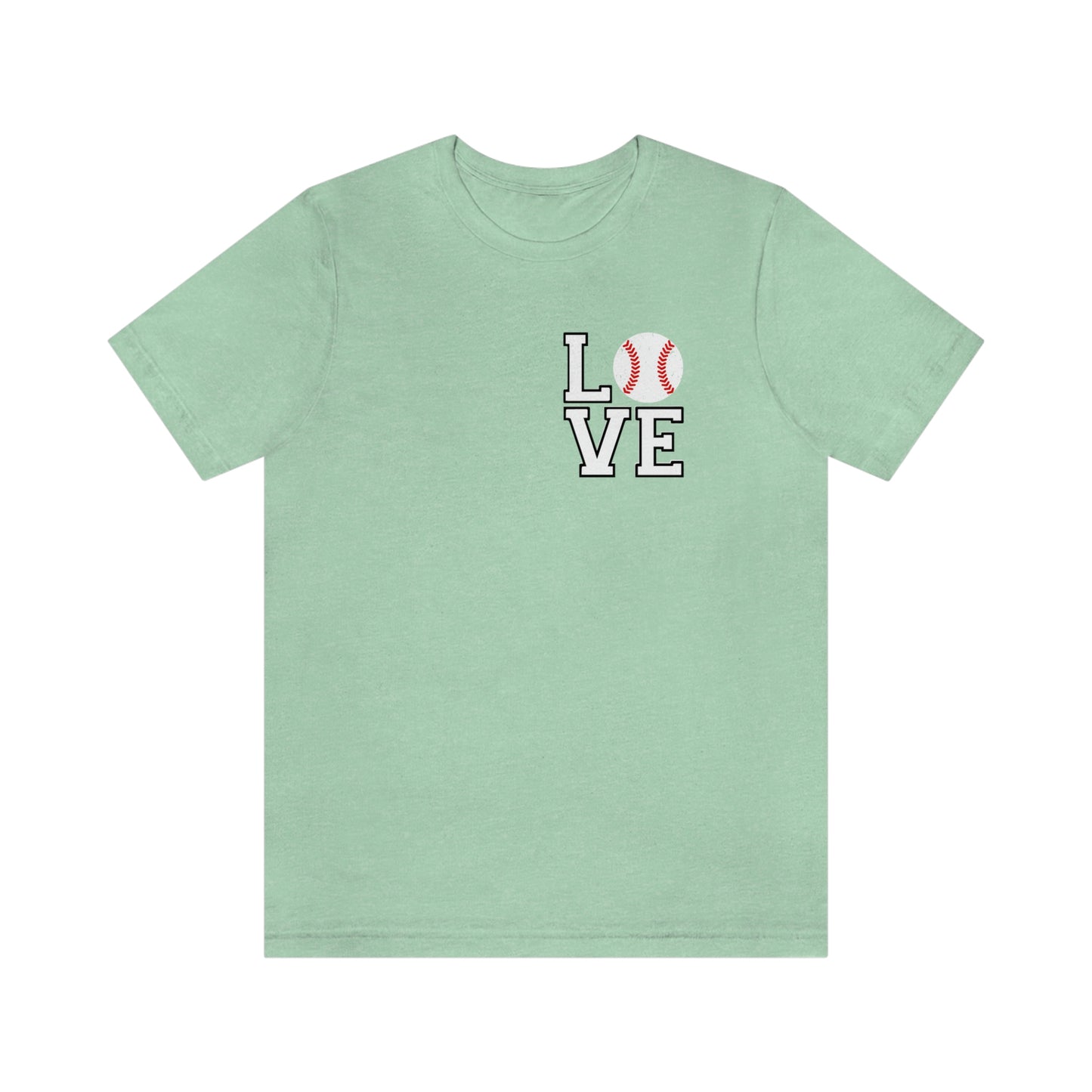 Baseball Love Short Sleeve Tee