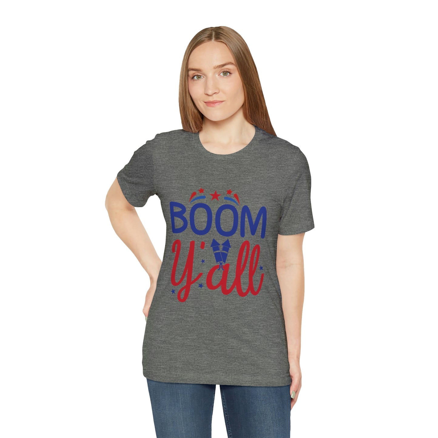 Unisex Sunshine Lasso Boom Yall Jersey Short Sleeve Tee