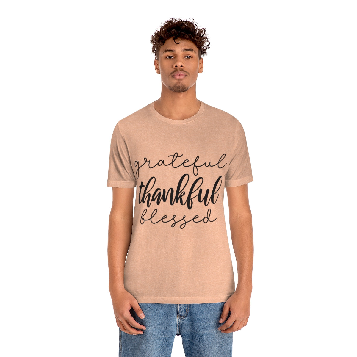 Grateful Thankful Blessed Tee