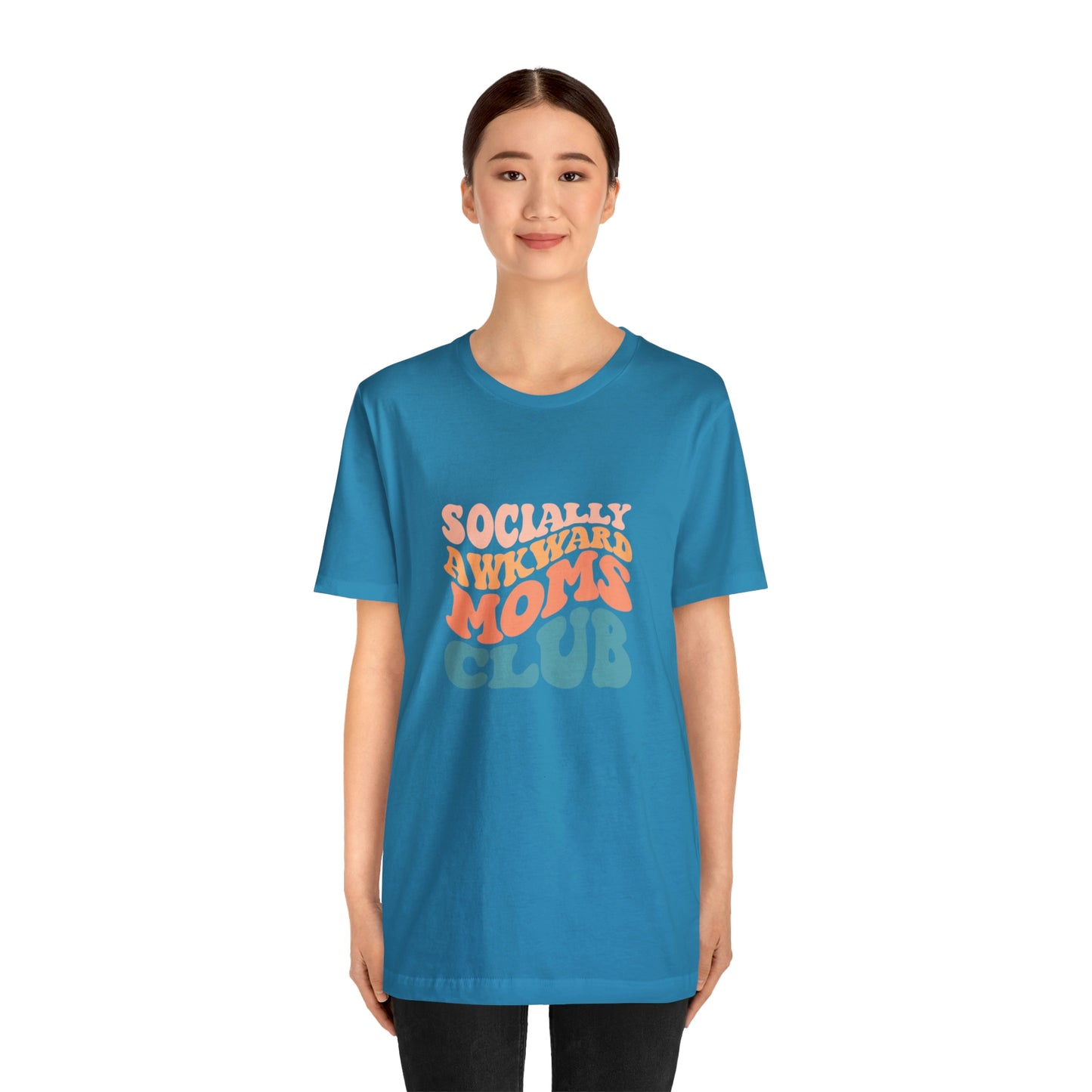 Socially Awkward Moms Club Short Sleeve Tee