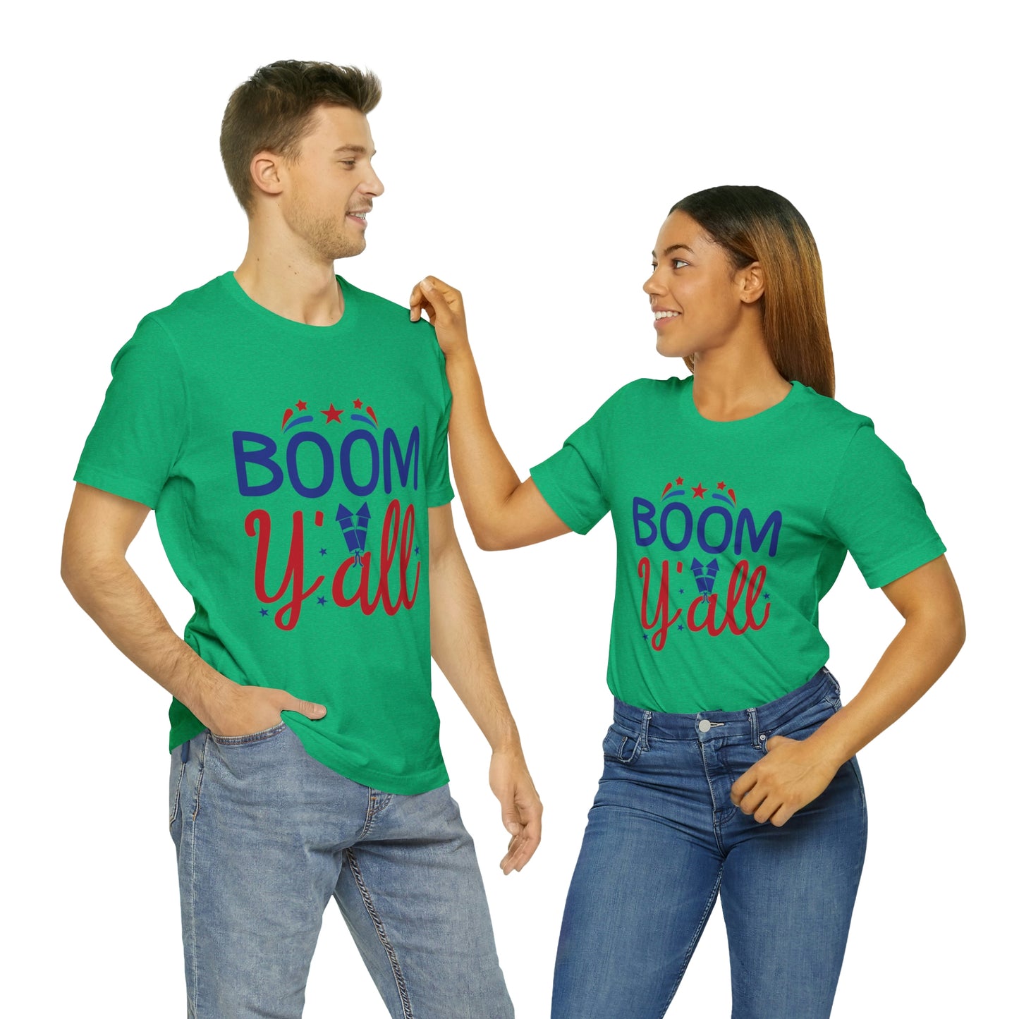 Unisex Sunshine Lasso Boom Yall Jersey Short Sleeve Tee