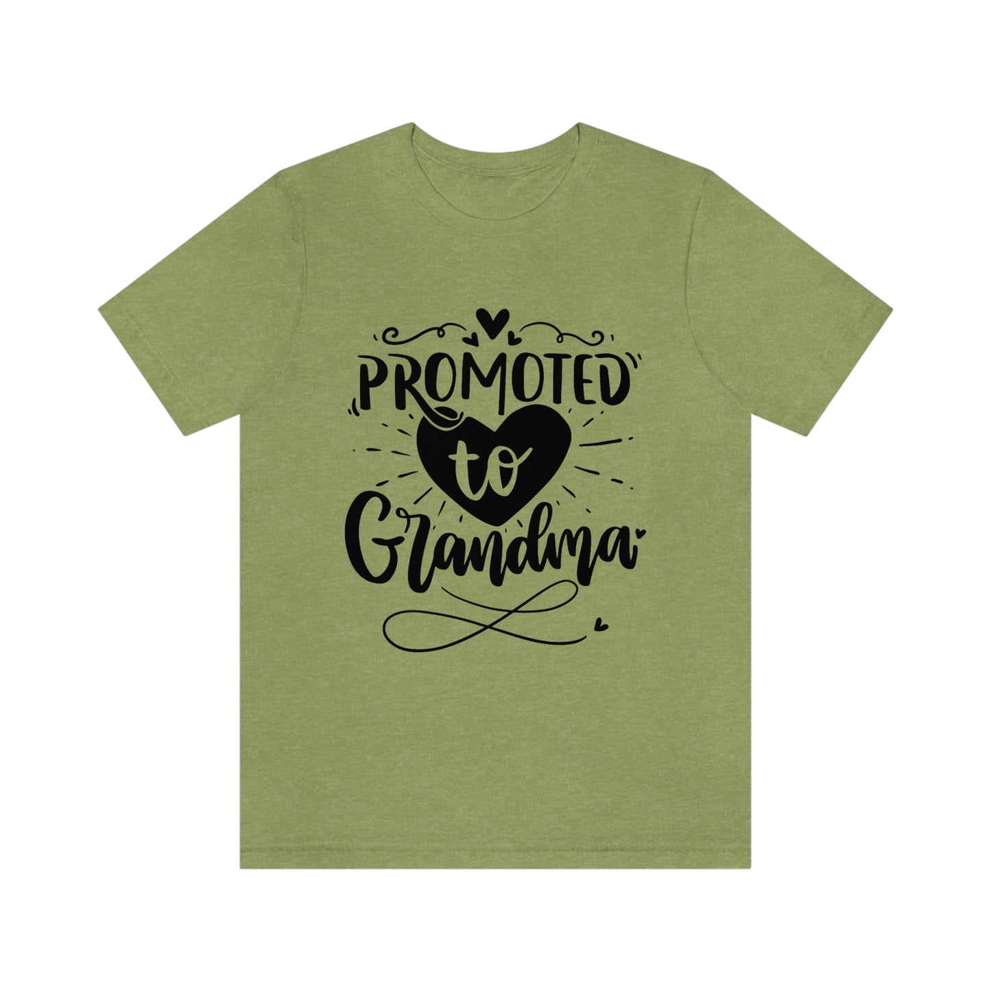 Promoted to Grandma Jersey Short Sleeve Tee