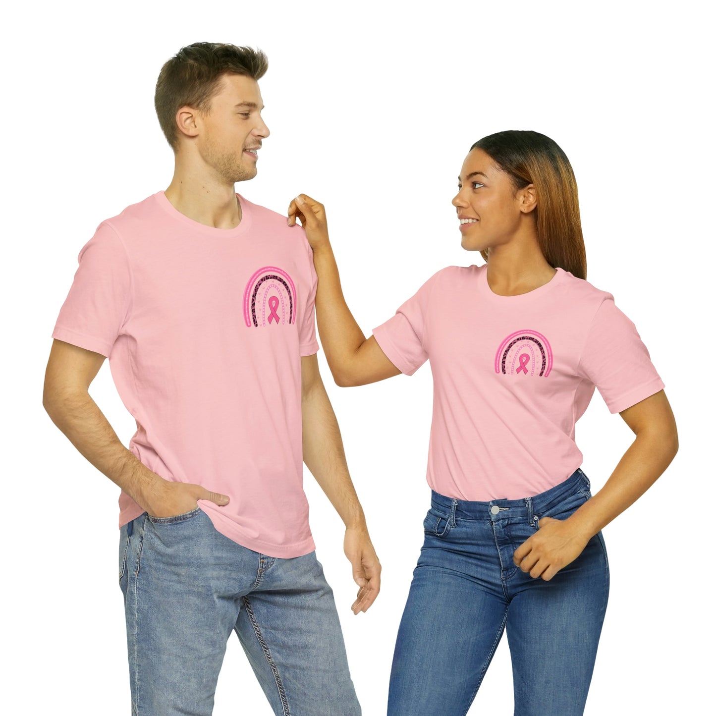 Pink Rainbow Unisex Tee