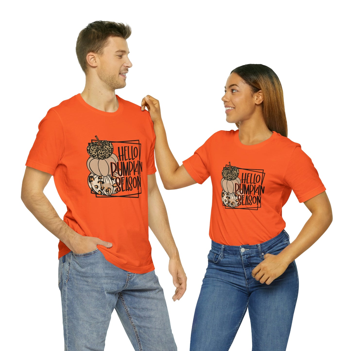 Hello Pumpkin Season Unisex Tee