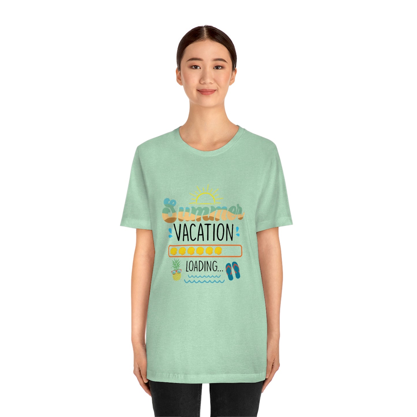 Summer Vacation Unisex Jersey Short Sleeve Tee